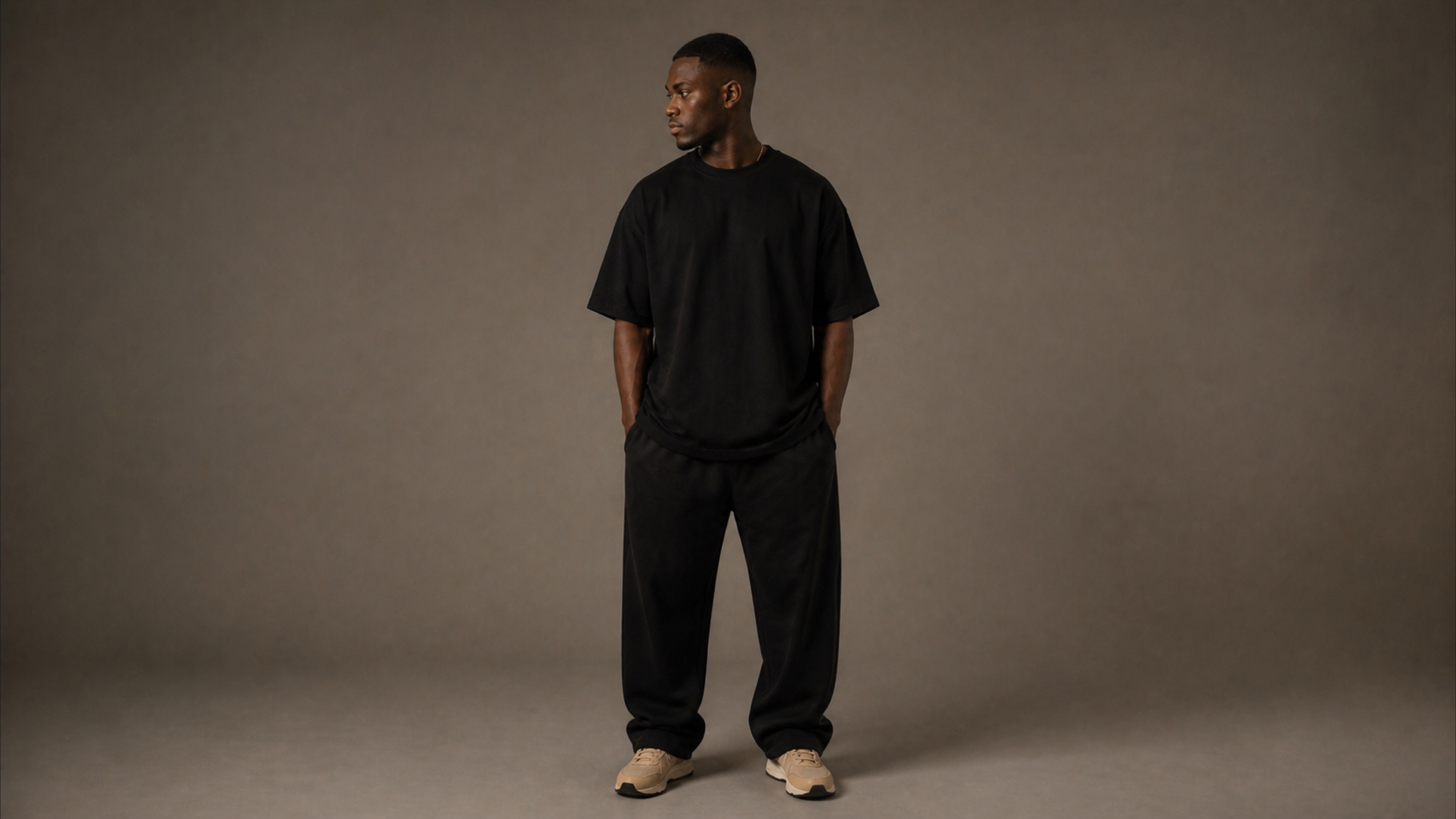 UNYTI BLVCK ROSE Oversize Noir
