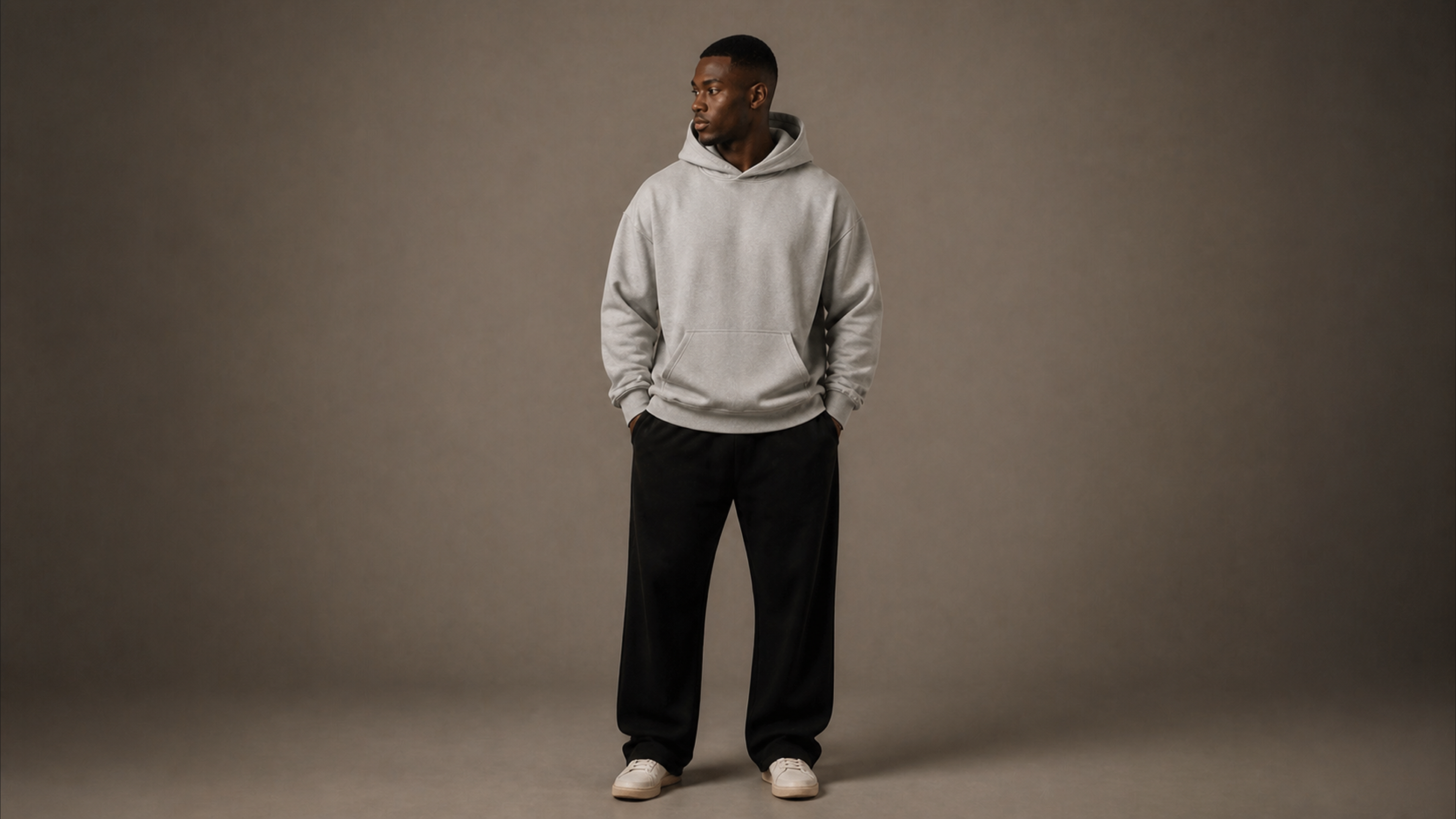 UNYTI BLVCK ROSE Hoodie gris