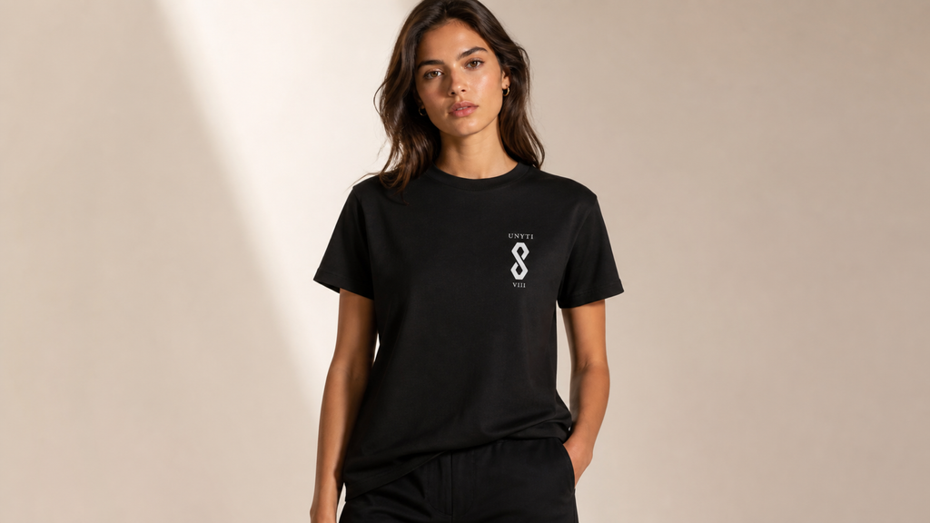 UNYTI EIGHT VIII - T-shirt régulier - Noir