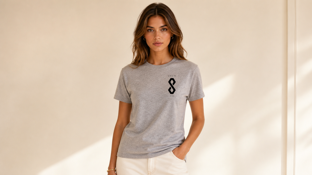 UNYTI EIGHT VIII - T-shirt régulier - Gris