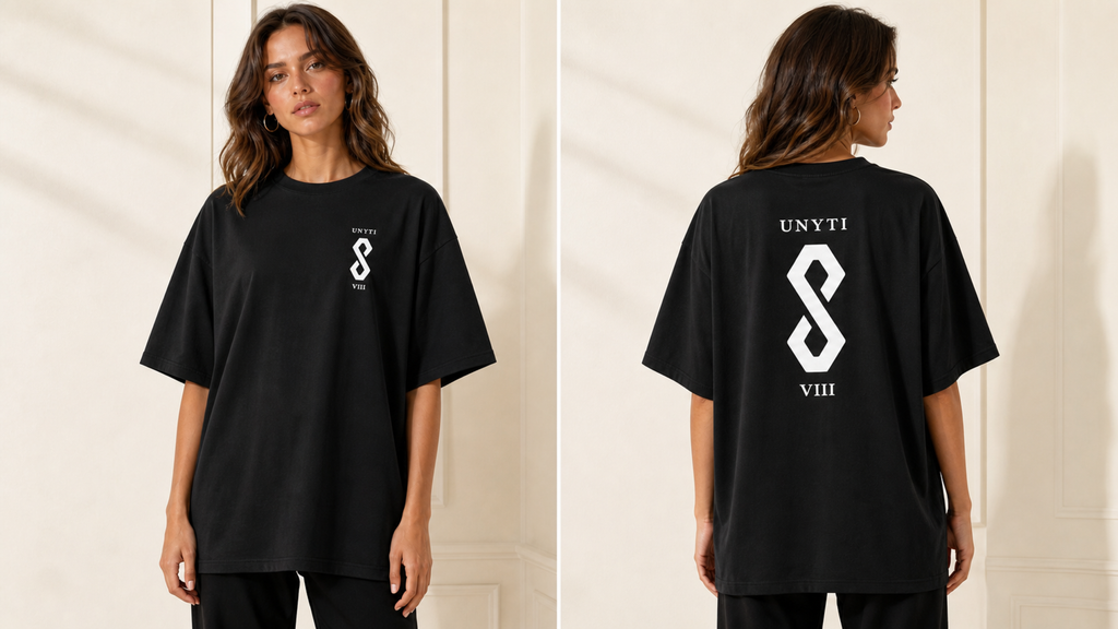 UNYTI EIGHT VIII - Oversize - Noir