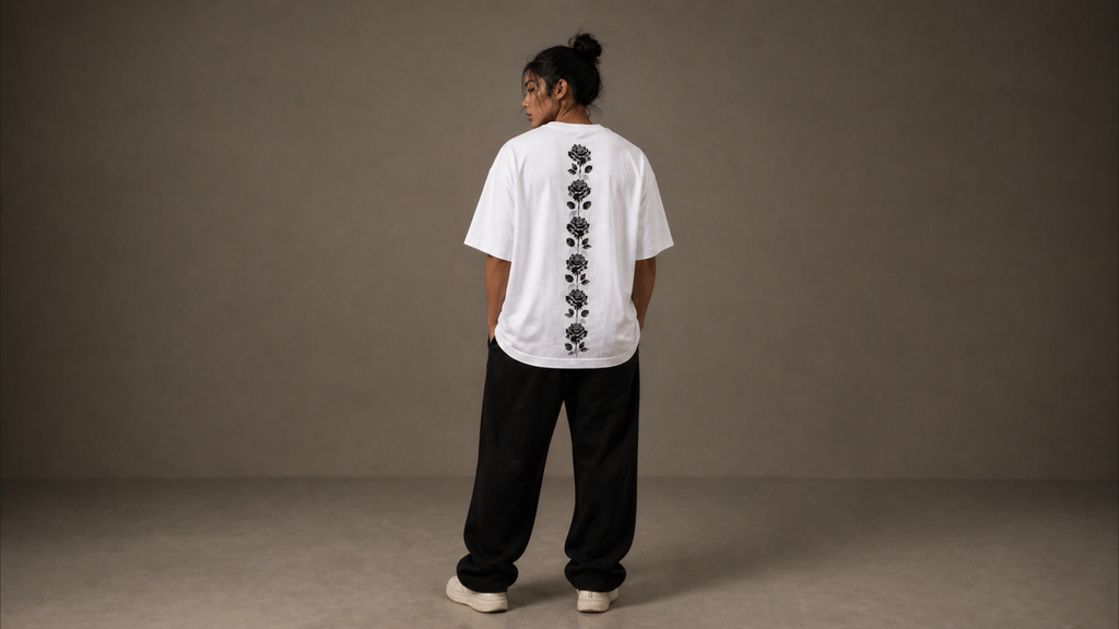UNYTI BLVCK ROSE Oversize Blanc