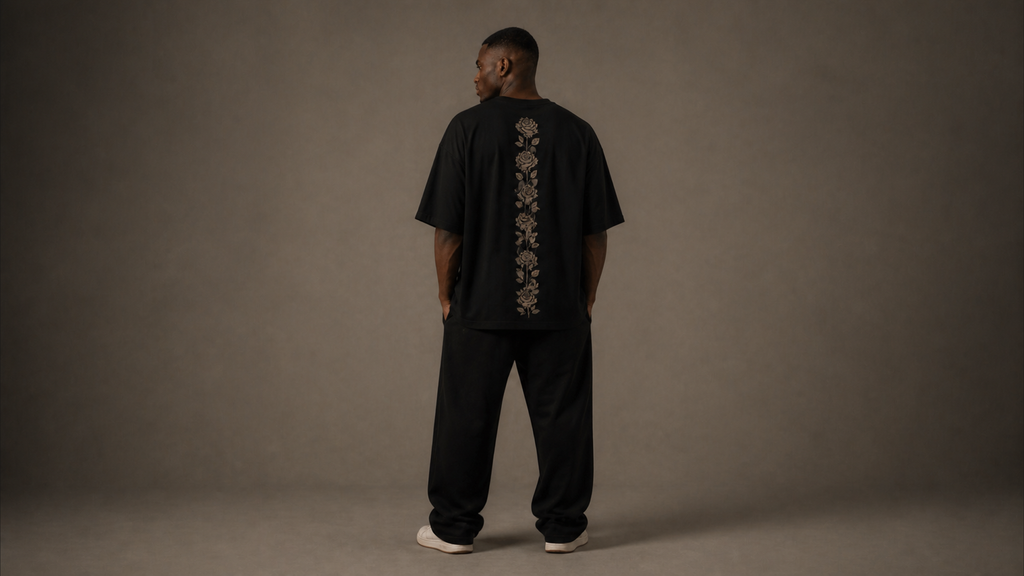 UNYTI BLVCK ROSE Oversize Noir