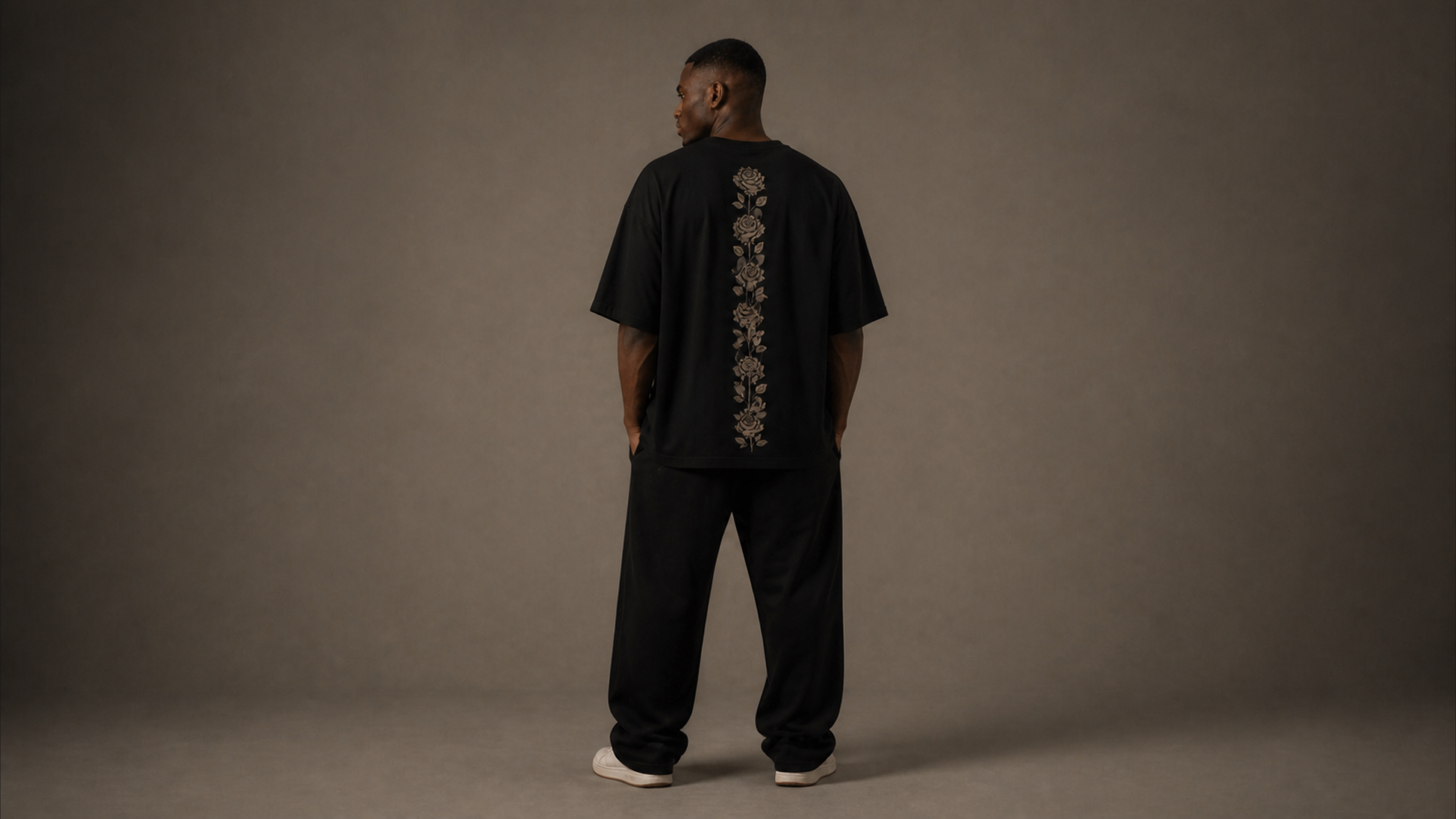 UNYTI BLVCK ROSE Oversize Noir