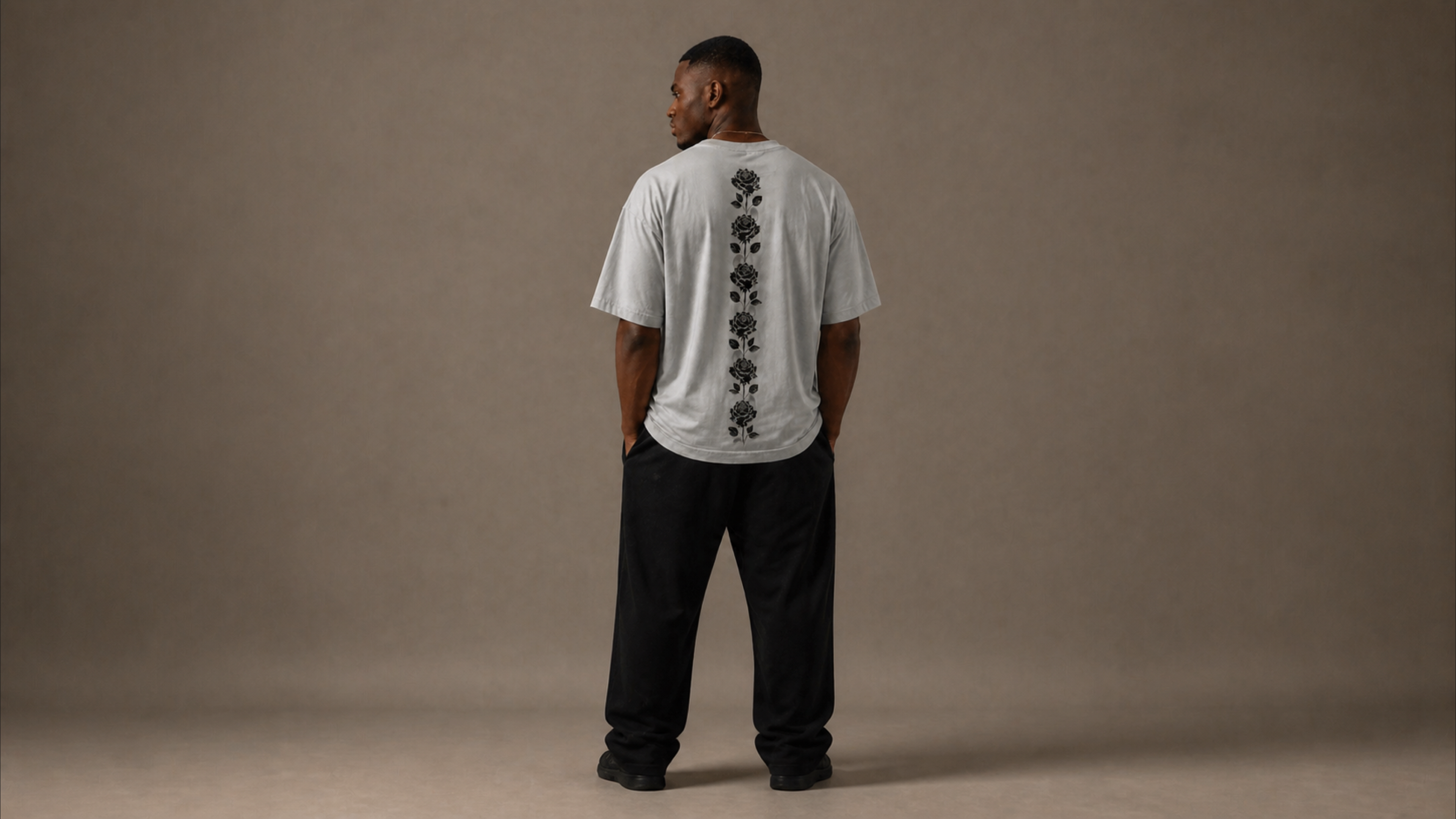 UNYTI BLVCK ROSE  Oversize Gris