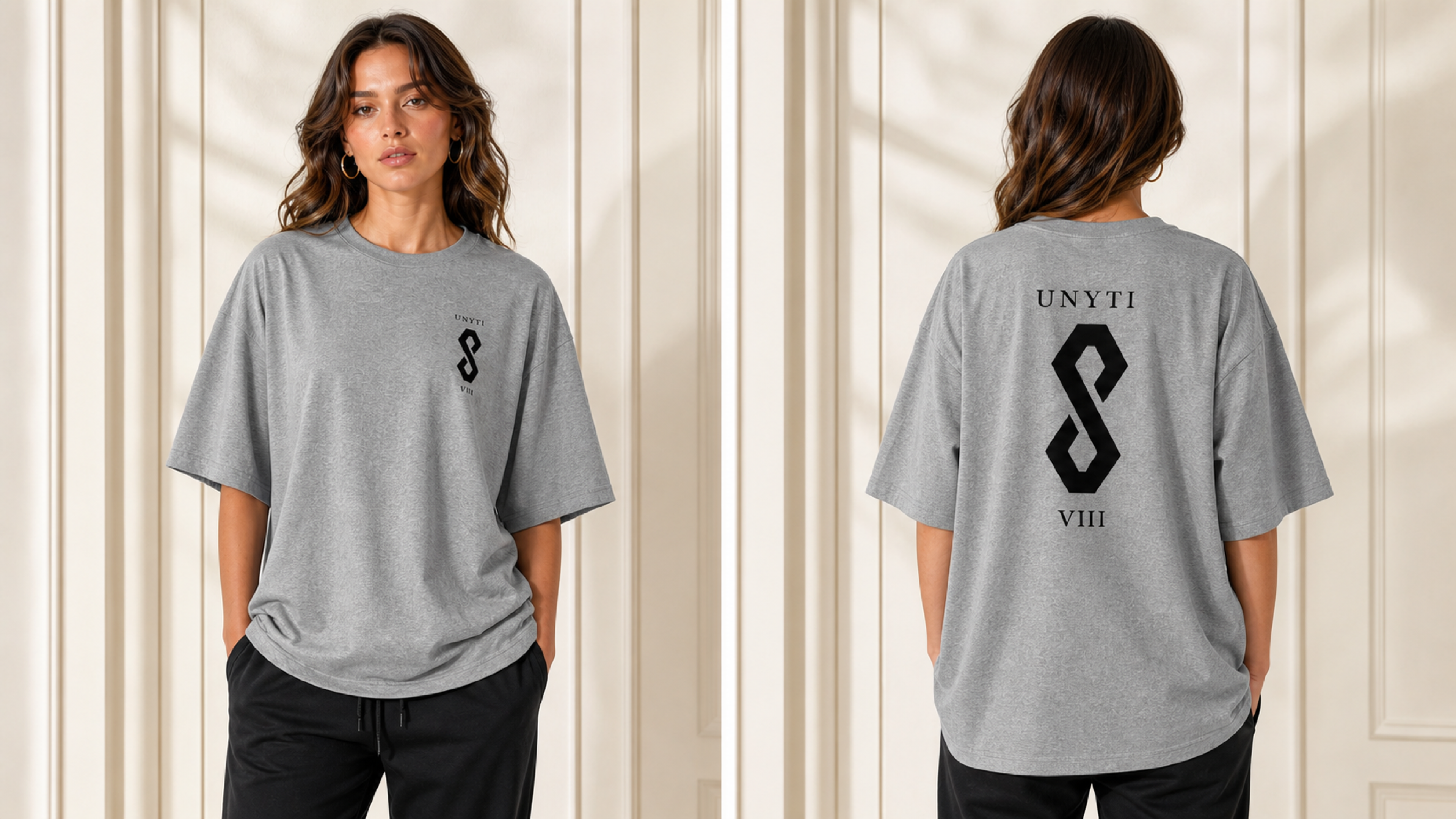 UNYTI EIGHT VIII - Oversize - Gris
