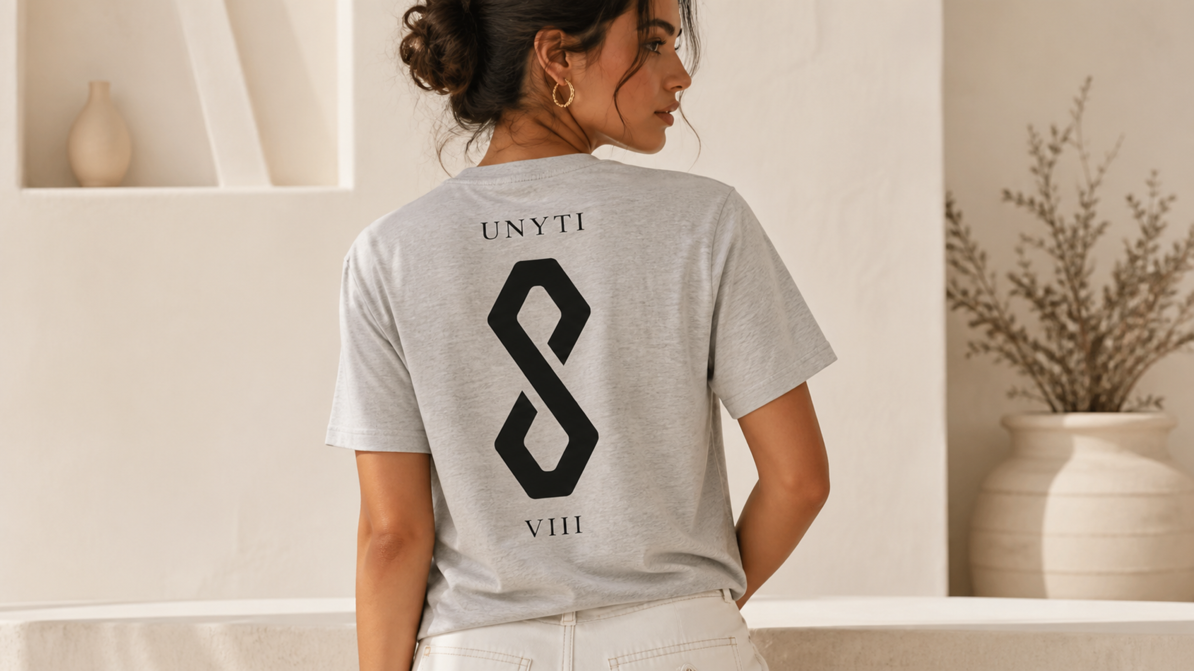 UNYTI EIGHT VIII - T-shirt régulier - Gris