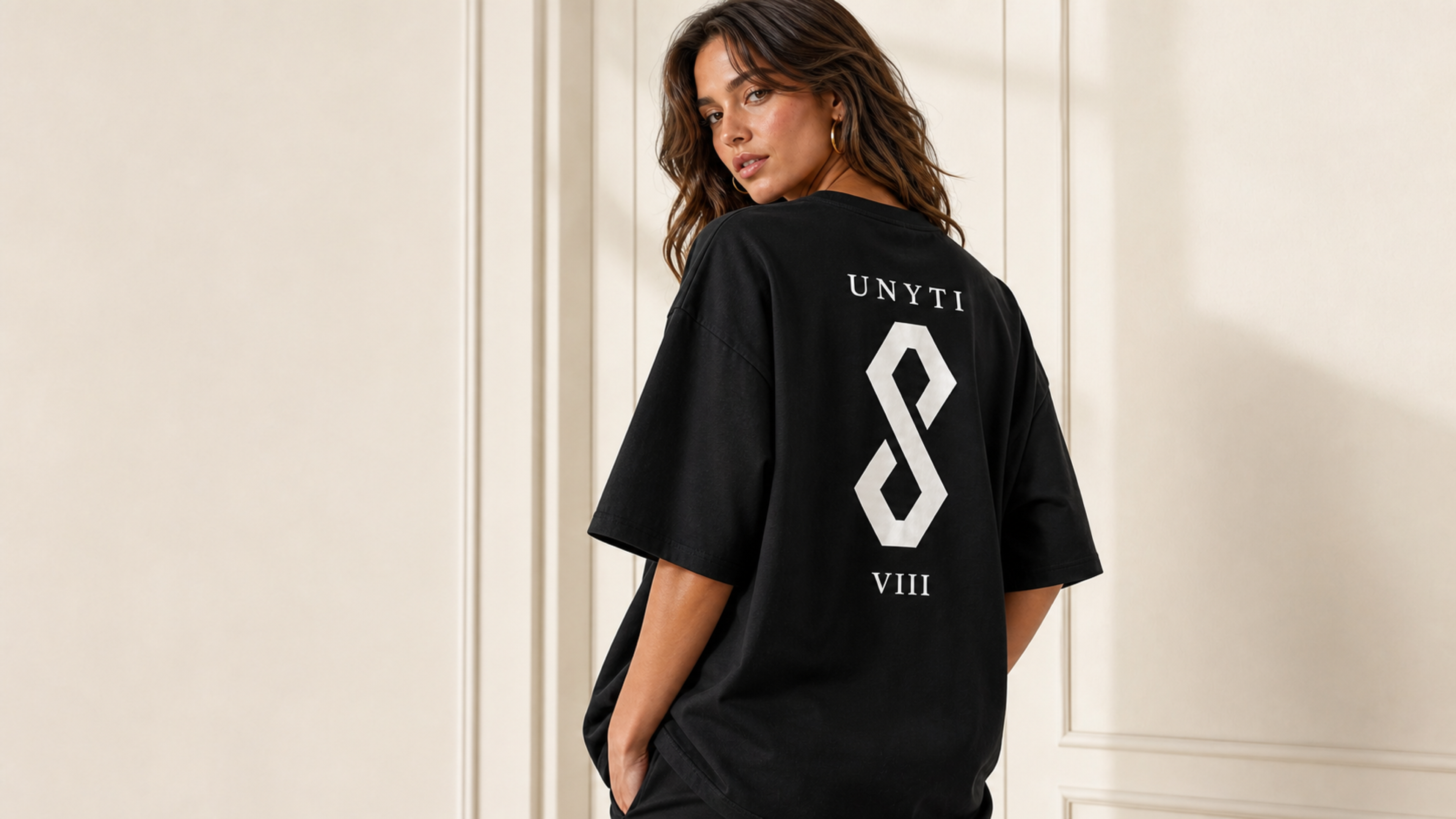 UNYTI EIGHT VIII - Oversize - Noir