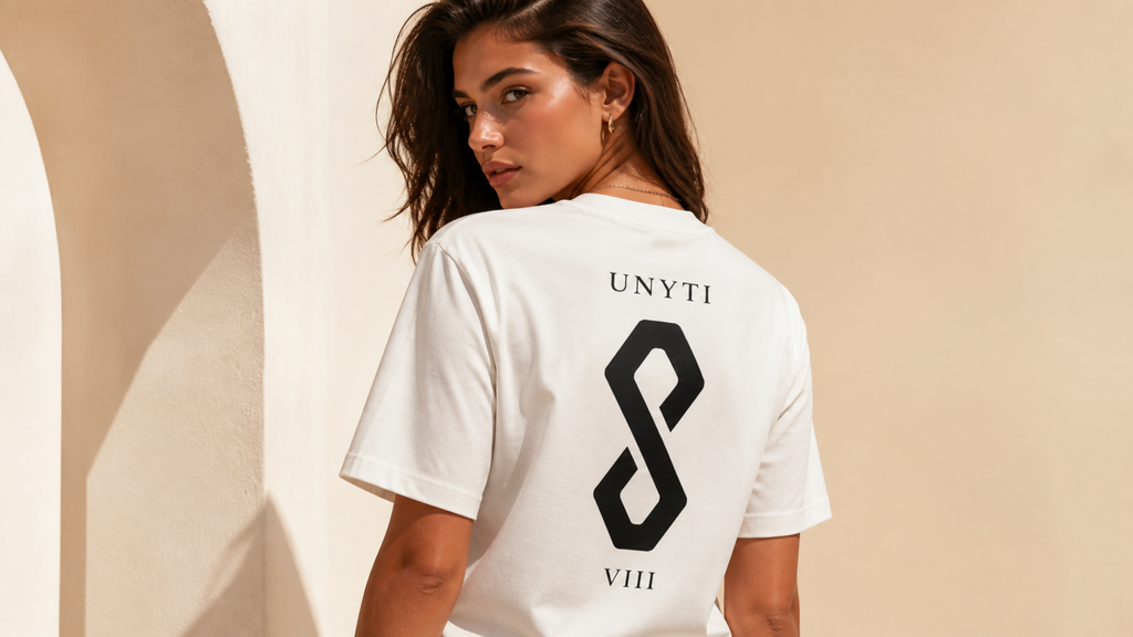 UNYTI EIGHT VIII - T-shirt régulier - Blanc