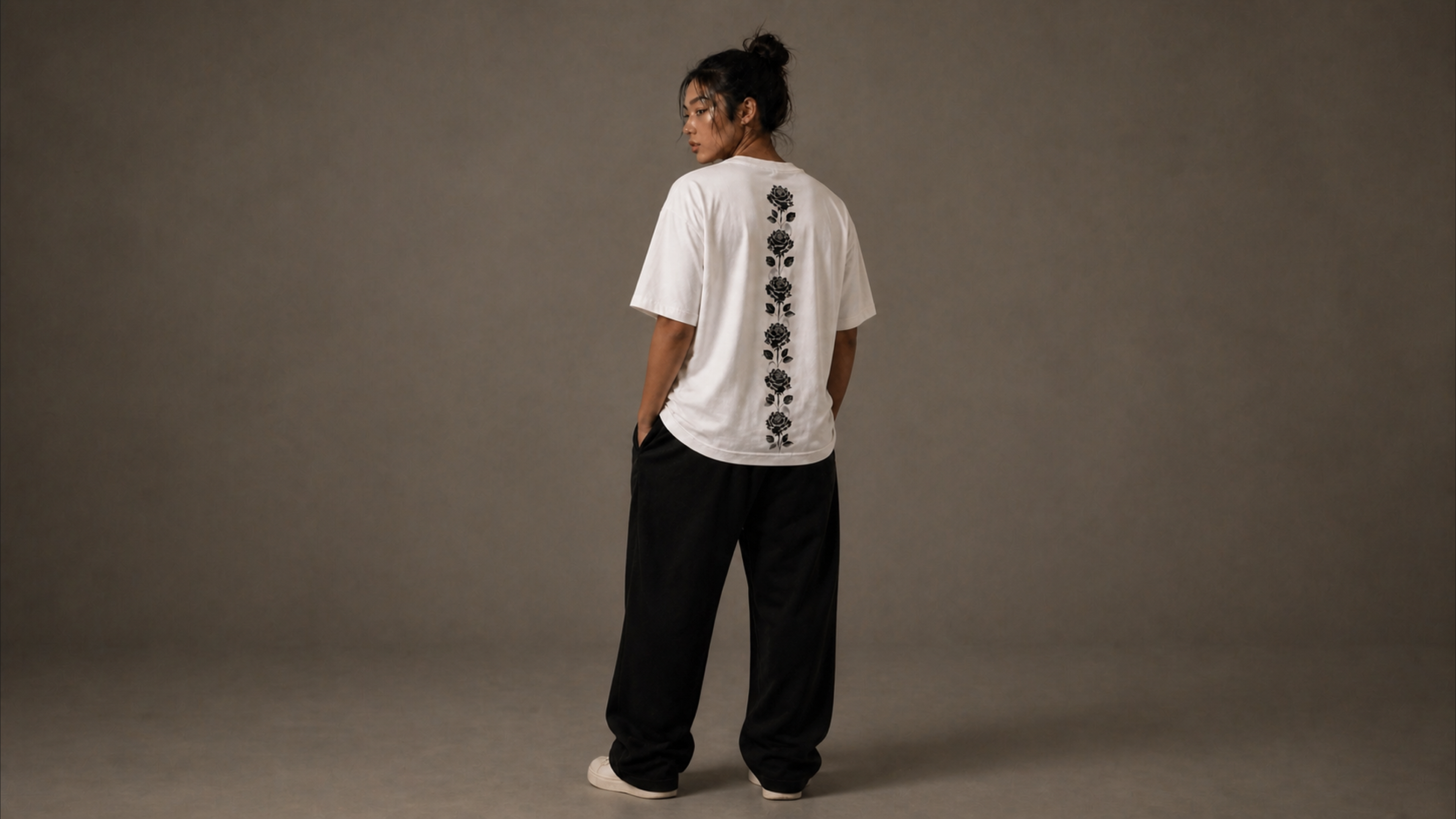 UNYTI BLVCK ROSE  T-shirt Blanc