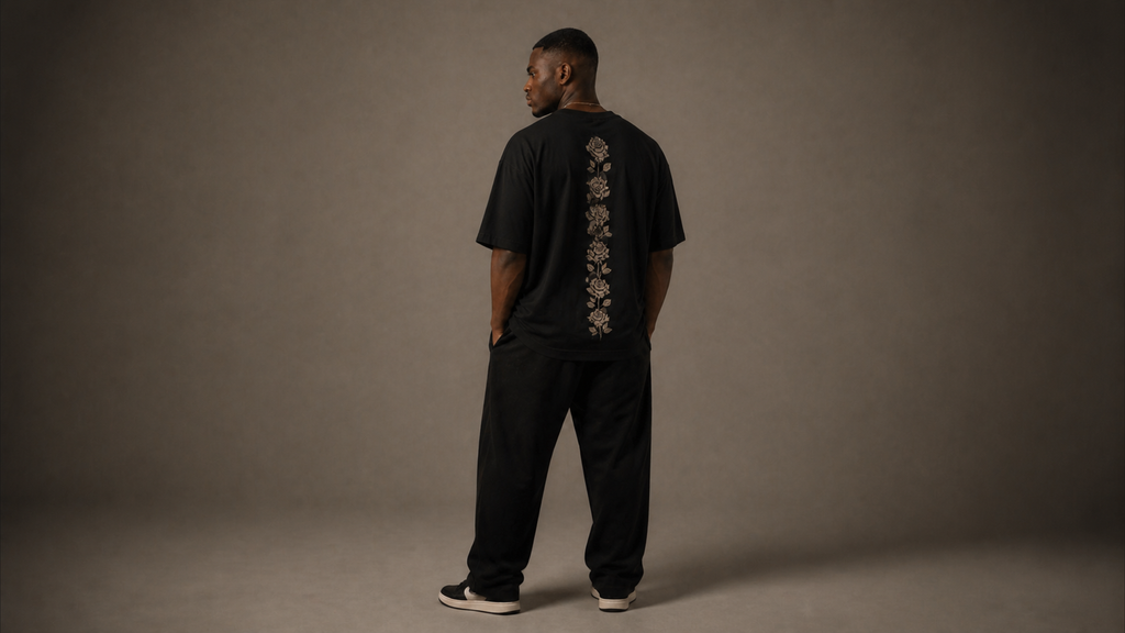UNYTI BLVCK ROSE Oversize Noir
