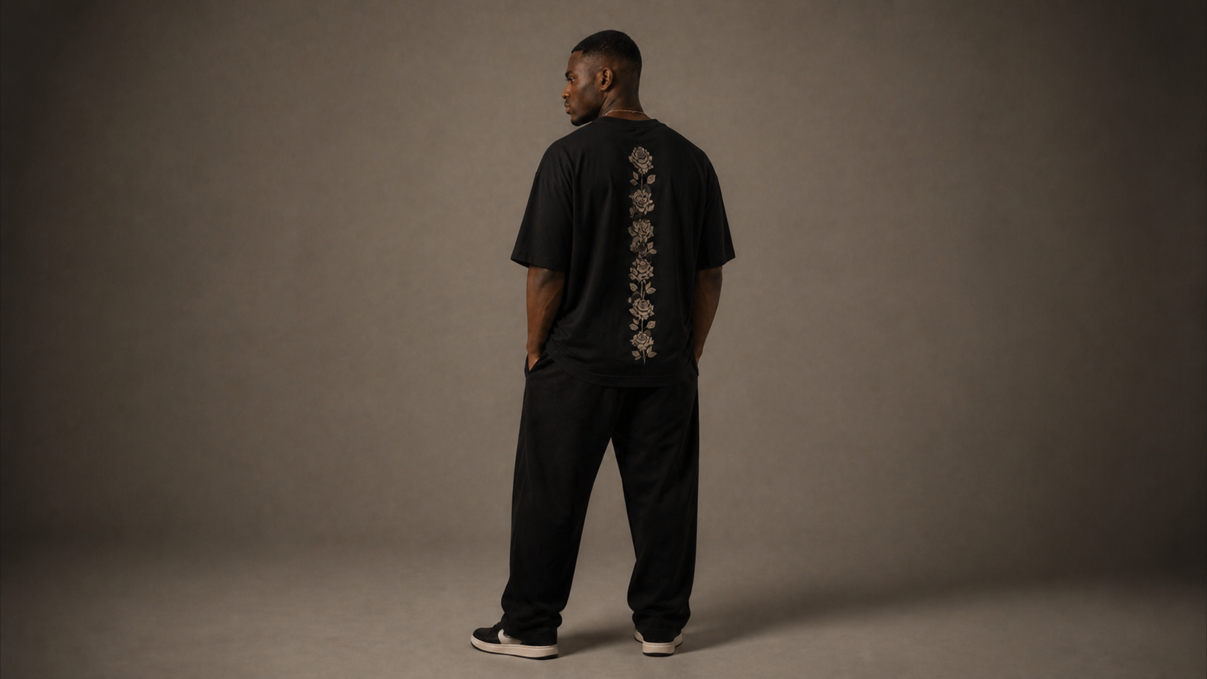 UNYTI BLVCK ROSE Oversize Noir