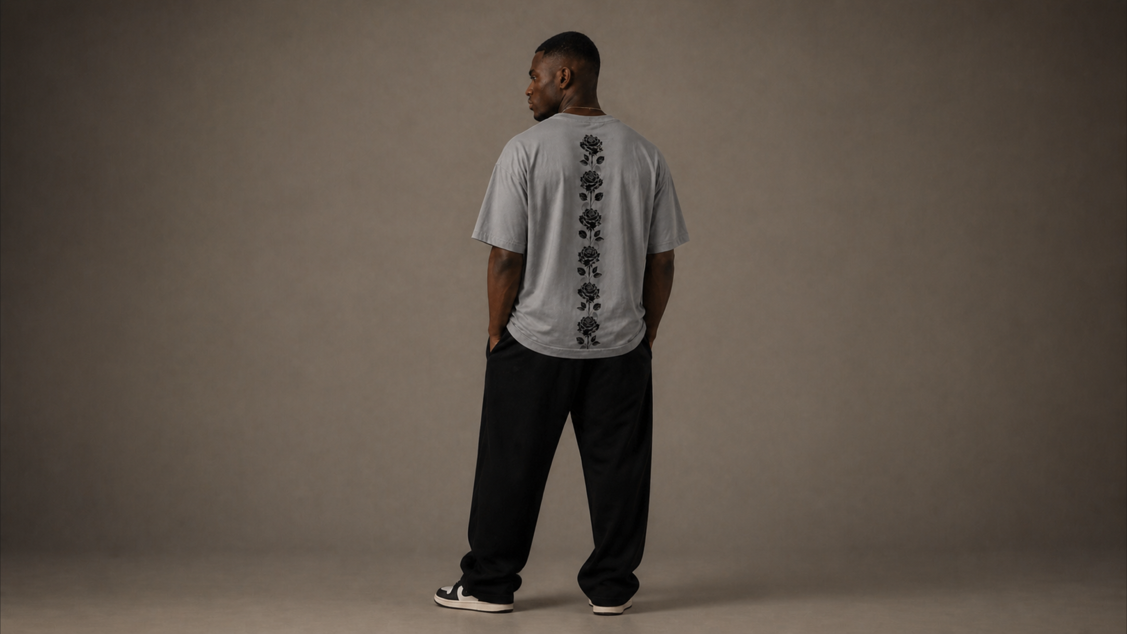 UNYTI BLVCK ROSE  Oversize Gris