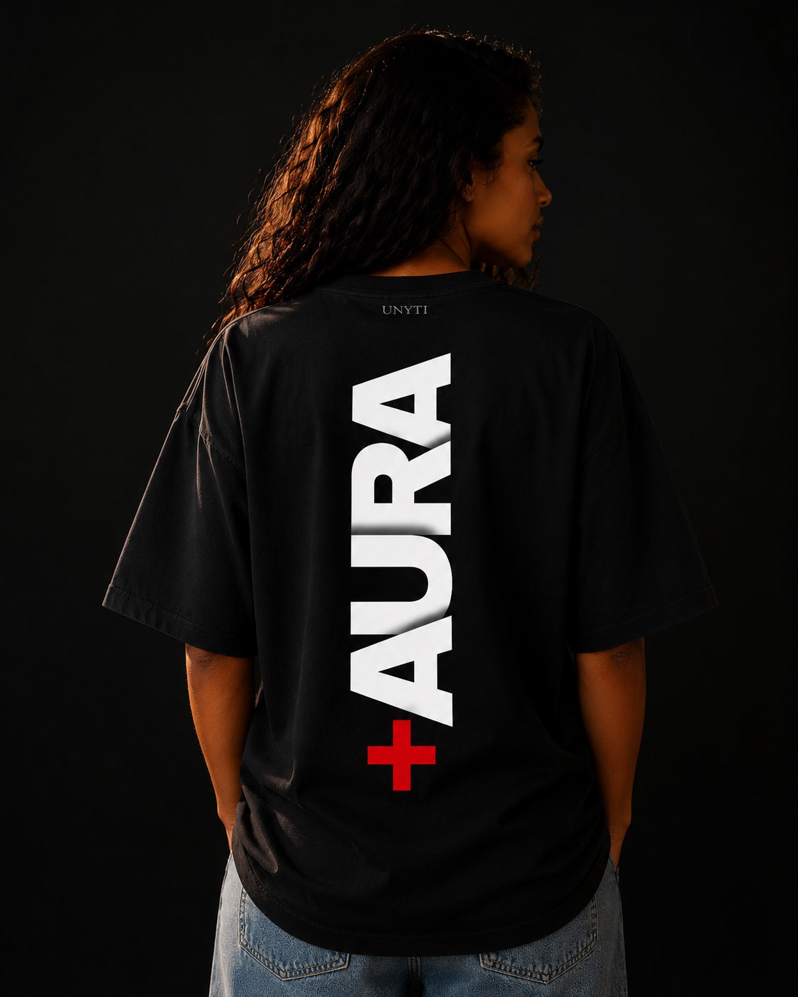 UNYTEEBOARD Aura Noir — t-shirt noir