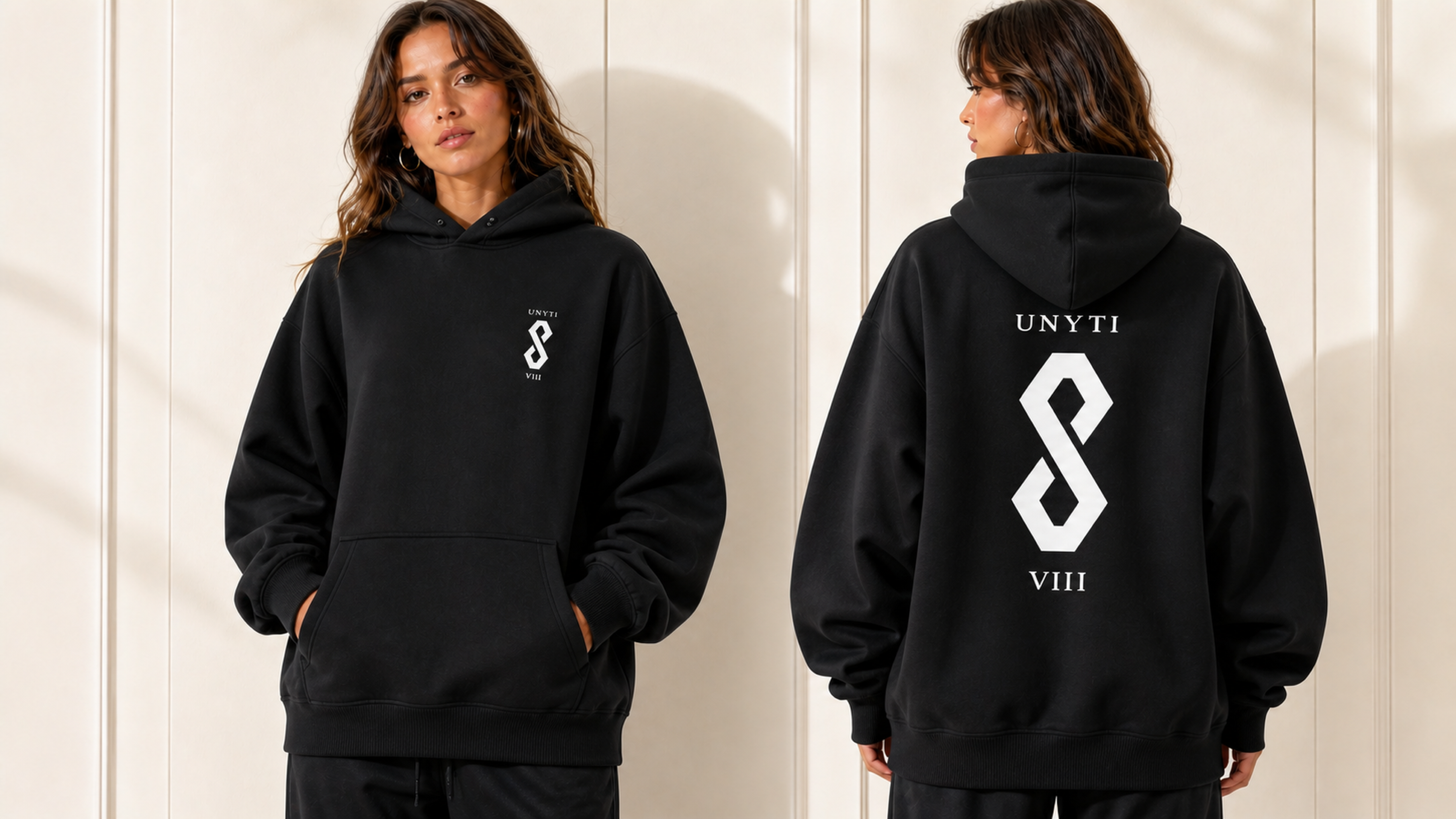 UNYTI EIGHT VIII - Hoodie - Noir