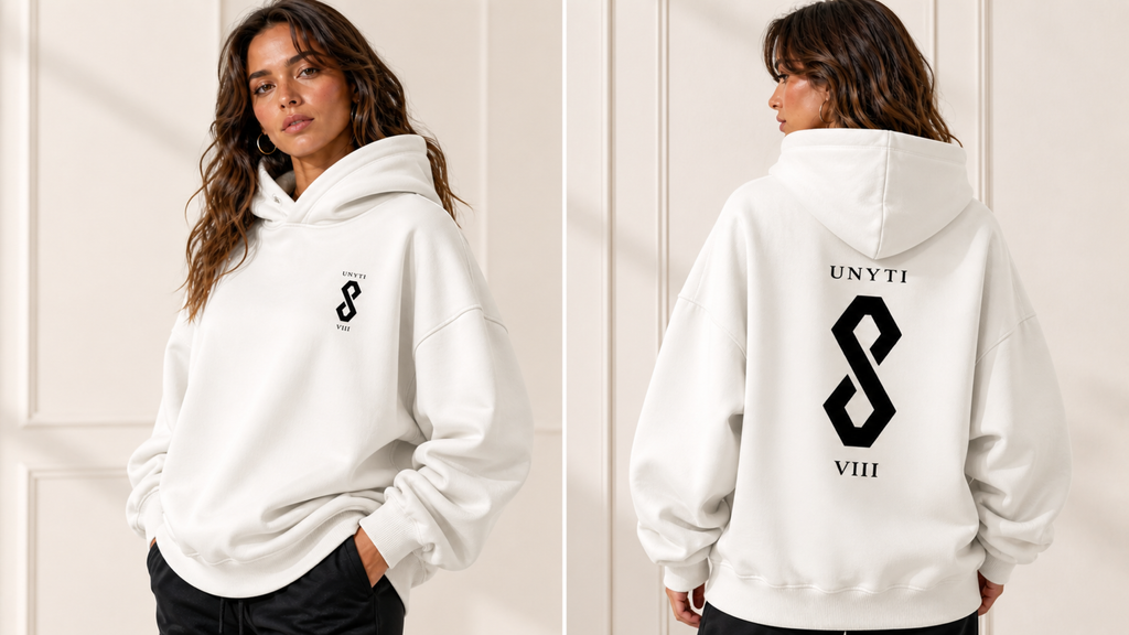 UNYTI EIGHT VIII - Hoodie - Blanc