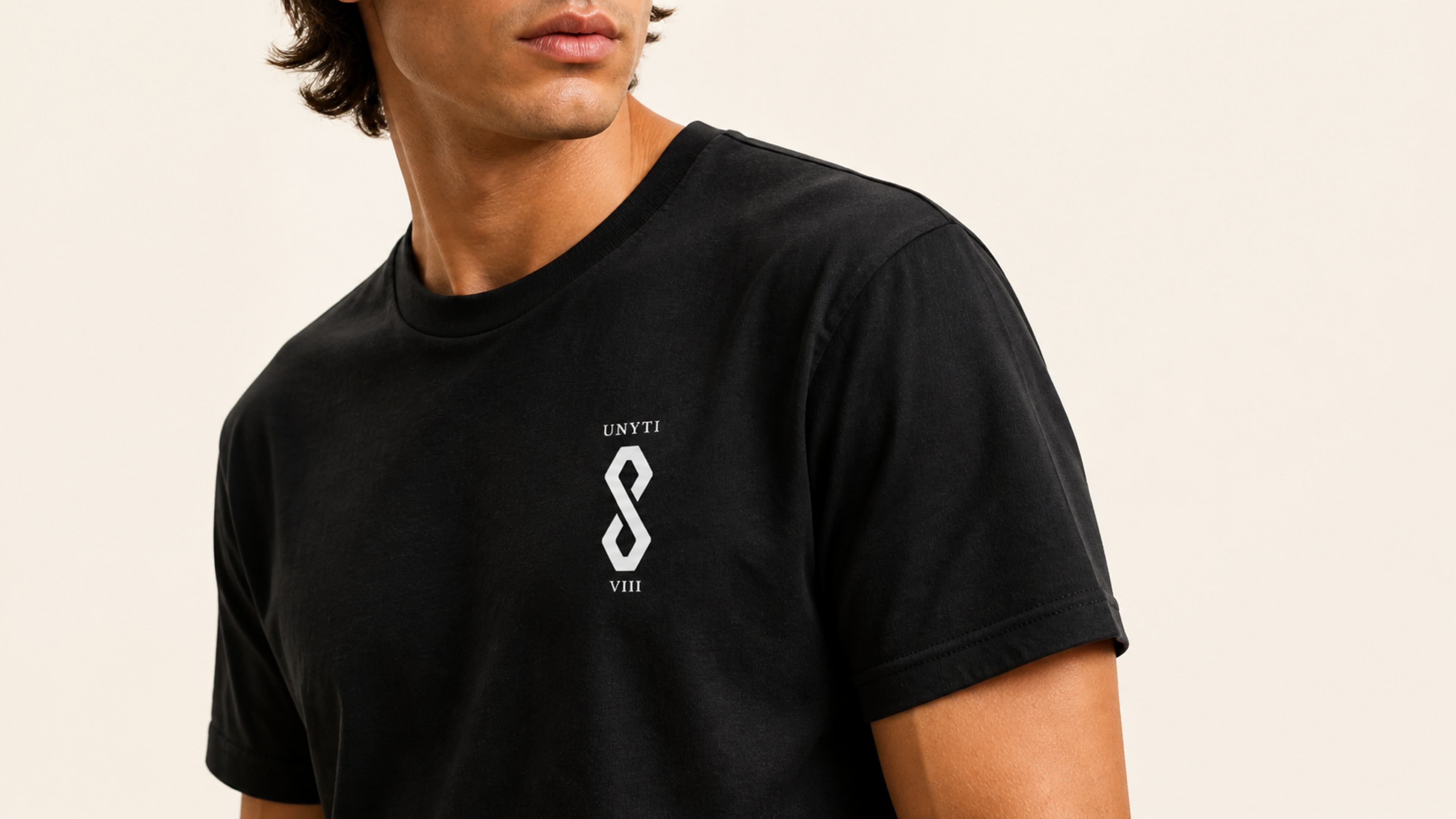 UNYTI EIGHT VIII - T-shirt régulier - Noir