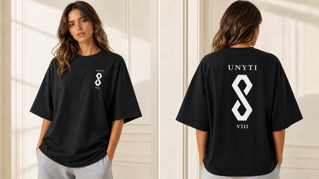 UNYTI EIGHT VIII - Oversize - Noir