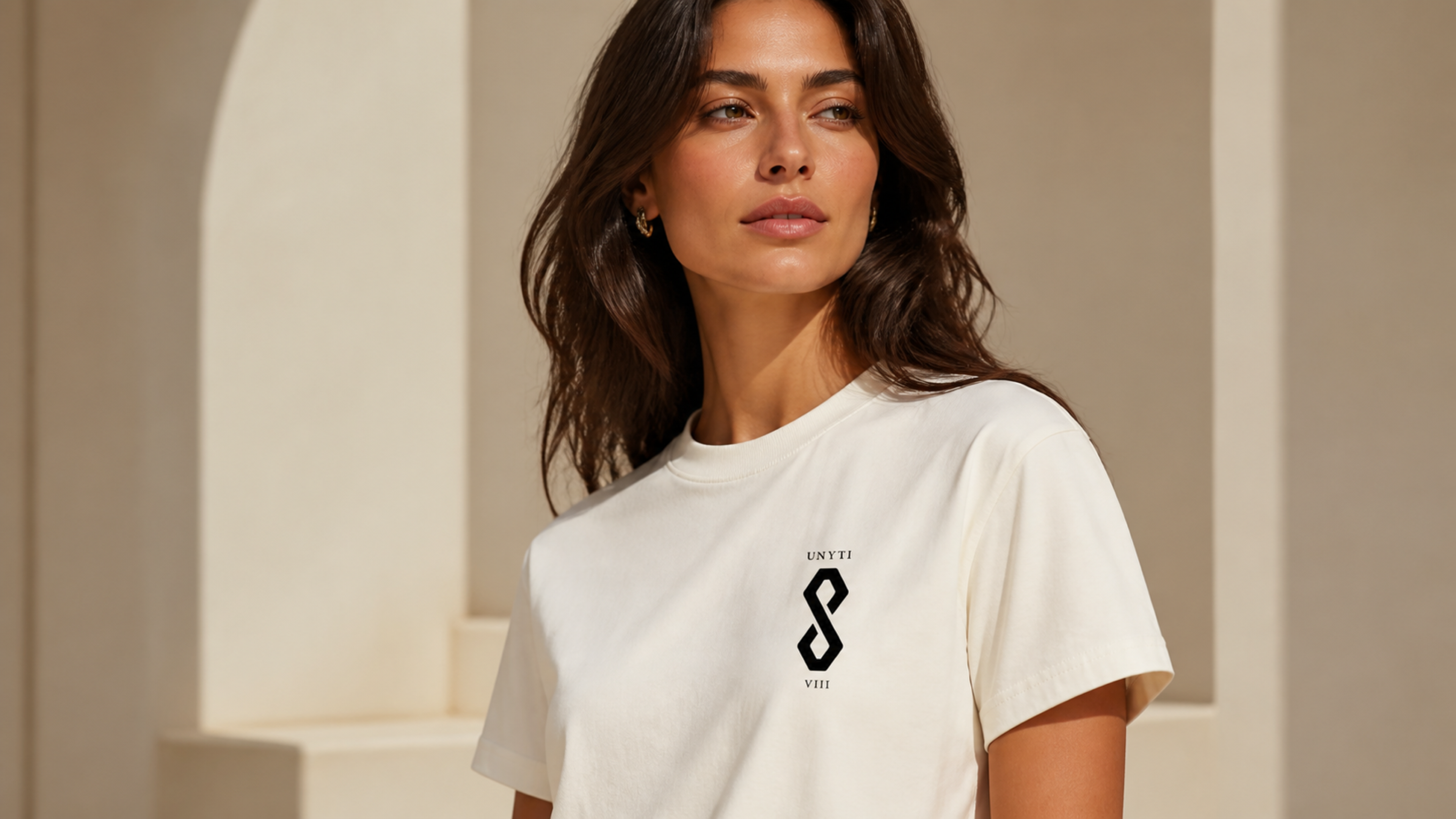UNYTI EIGHT VIII - T-shirt régulier - Blanc
