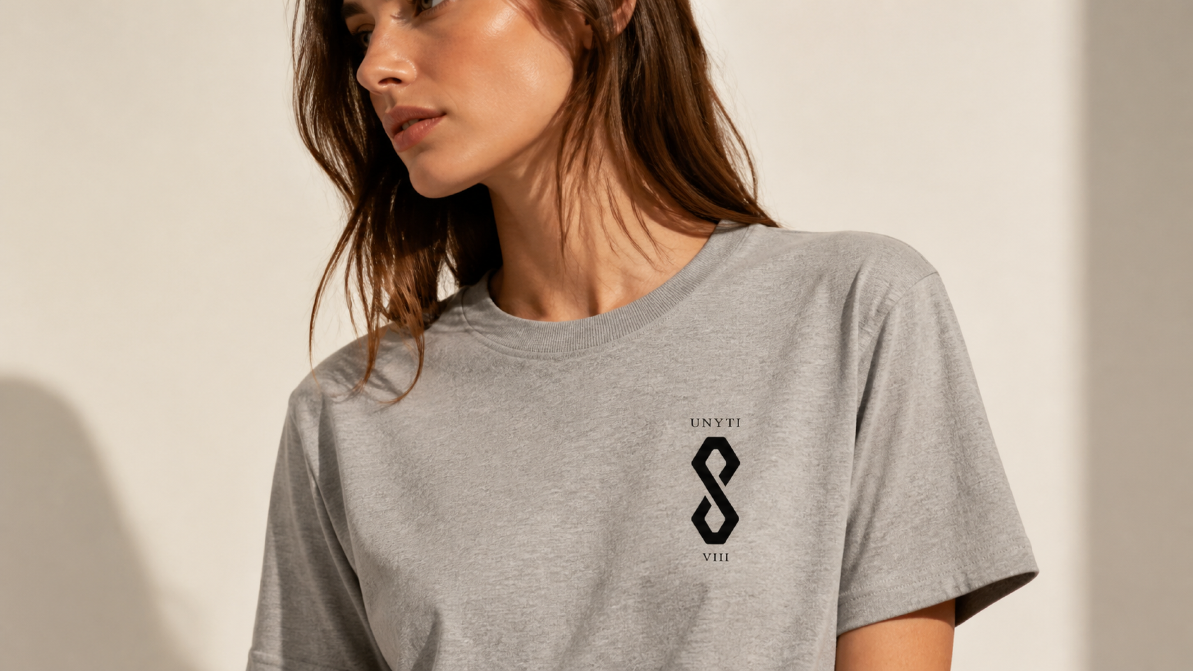 UNYTI EIGHT VIII - T-shirt régulier - Gris
