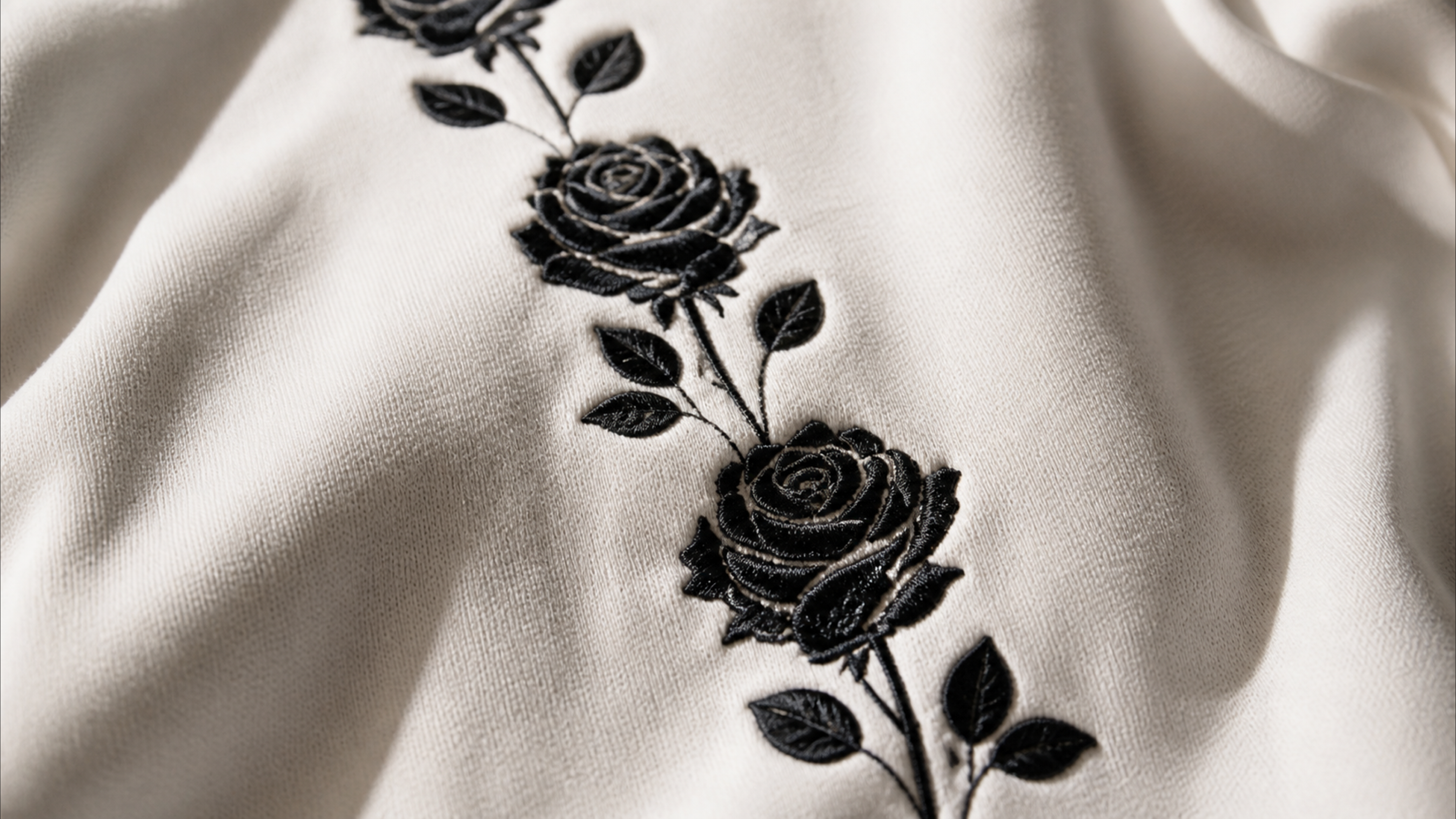 UNYTI BLVCK ROSE Hoodie Blanc