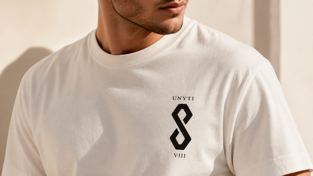 UNYTI EIGHT VIII - T-shirt régulier - Blanc