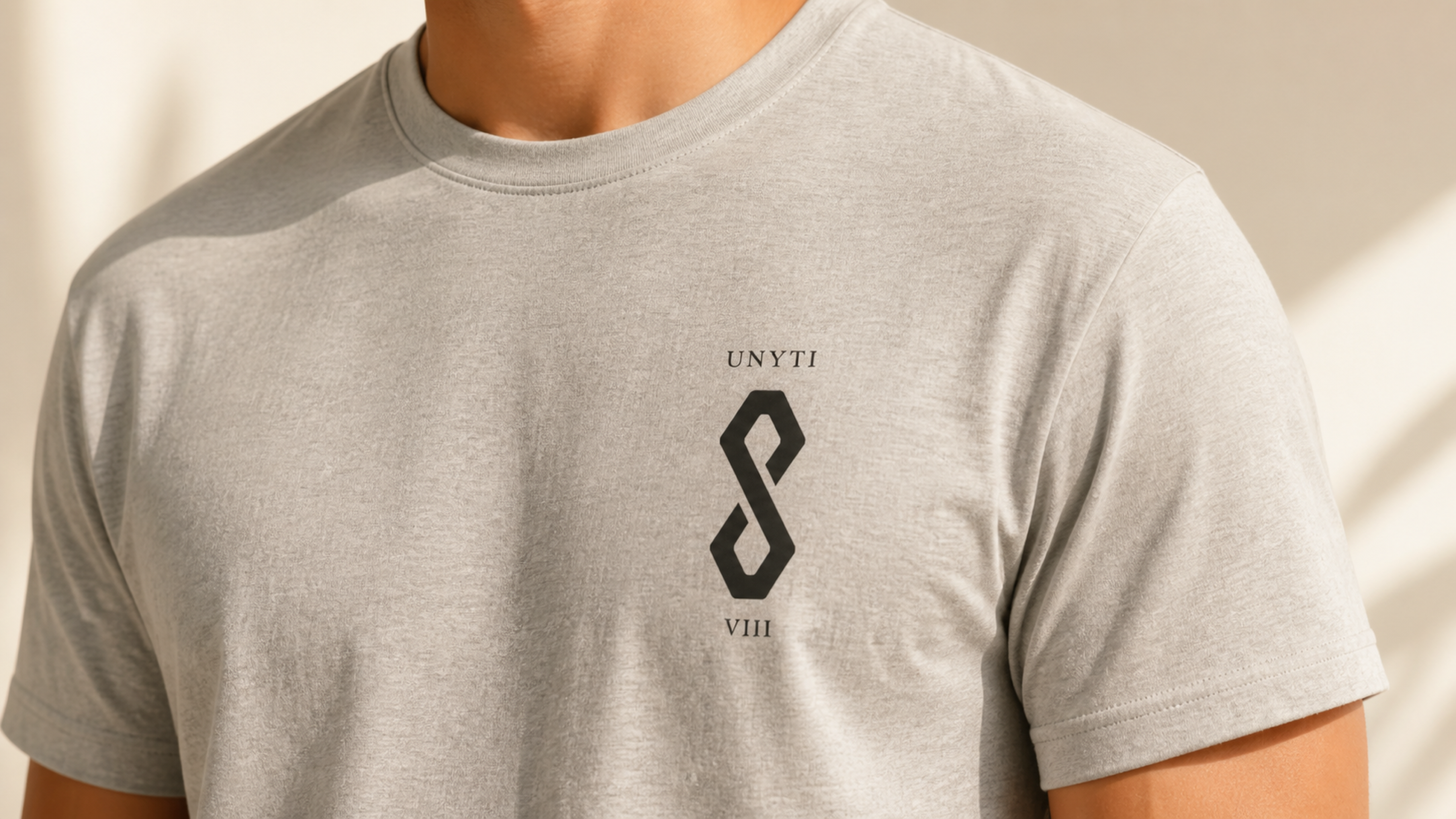 UNYTI EIGHT VIII - T-shirt régulier - Gris