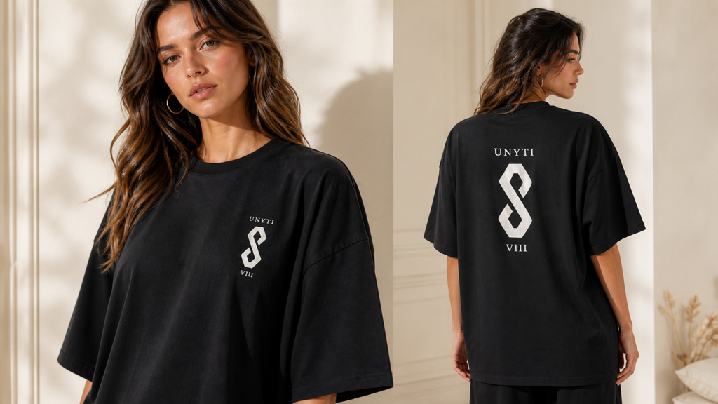 UNYTI EIGHT VIII - Oversize - Noir