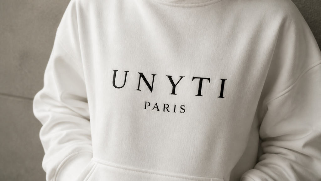 UNYTI PARIS Hoodie Blanc