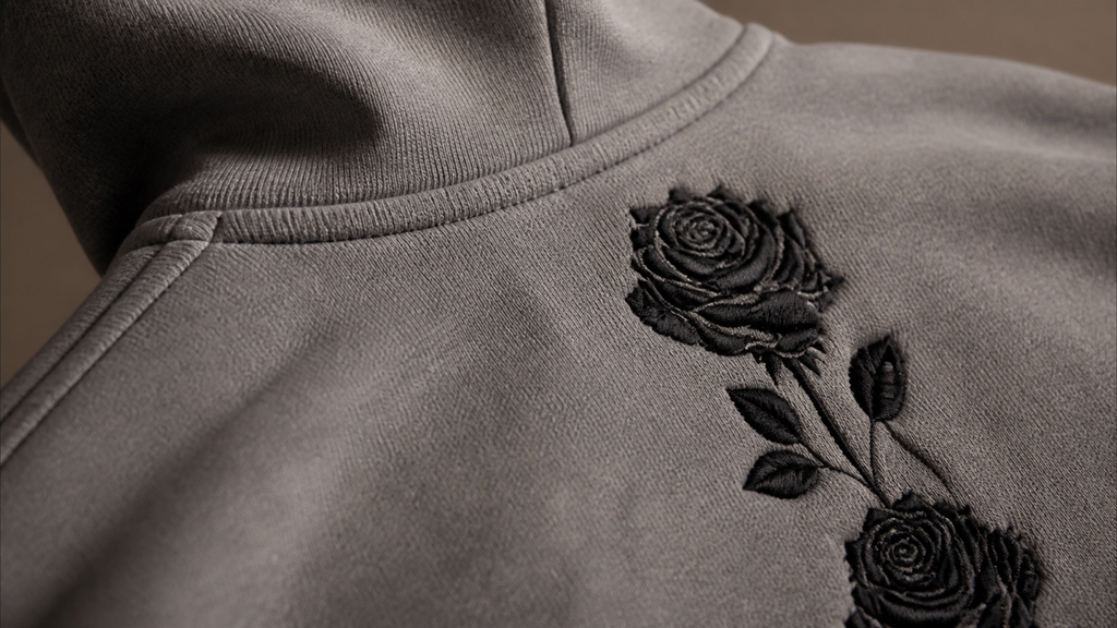UNYTI BLVCK ROSE  T-shirt Gris