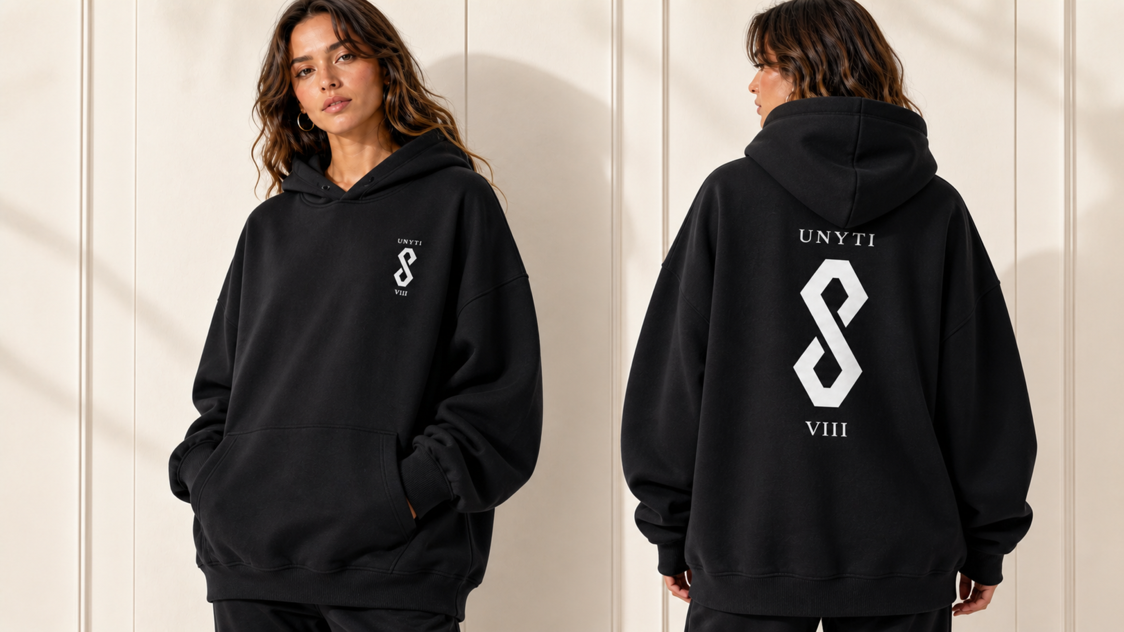 UNYTI EIGHT VIII - Hoodie - Noir