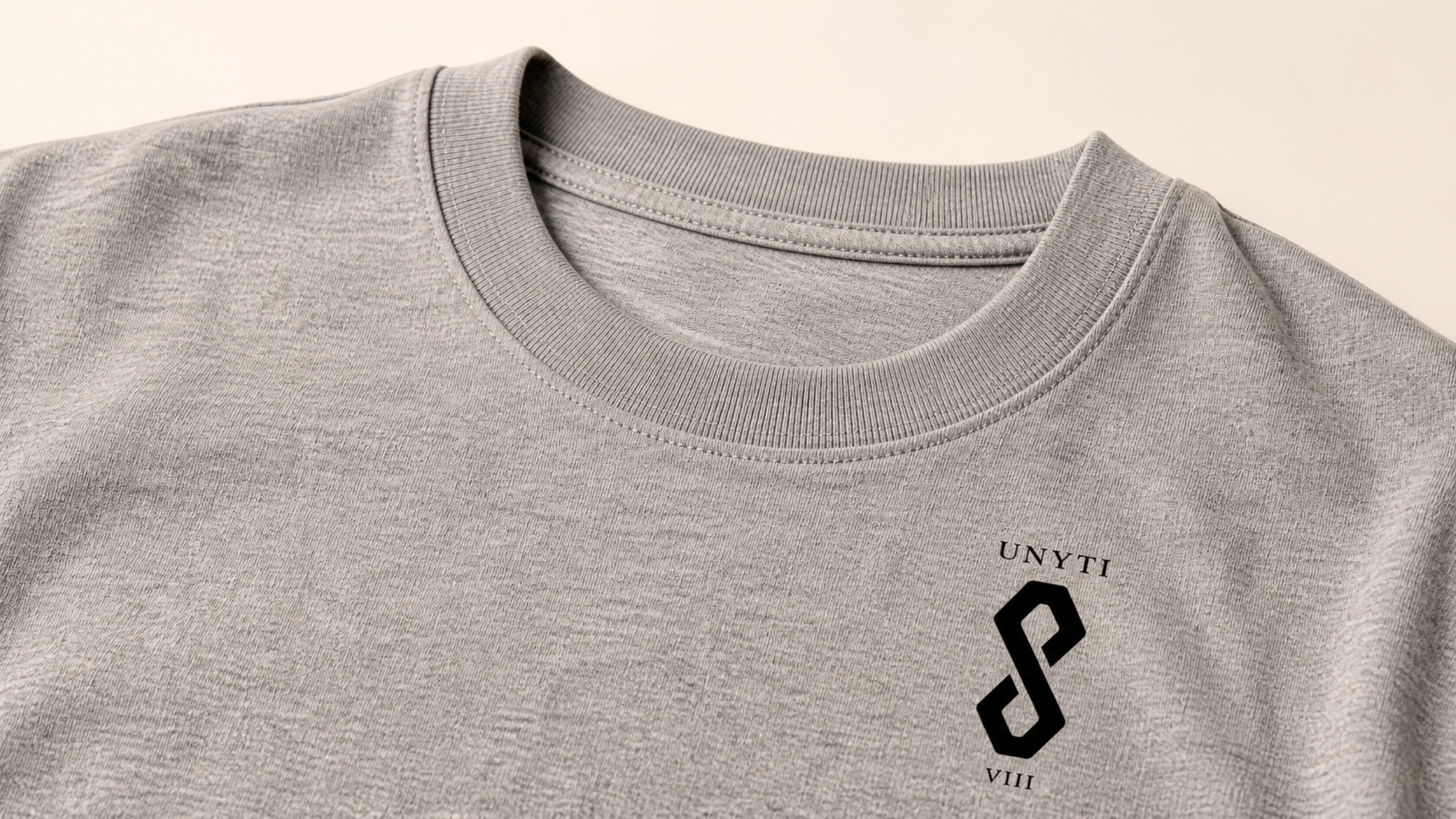 UNYTI EIGHT VIII - T-shirt régulier - Gris