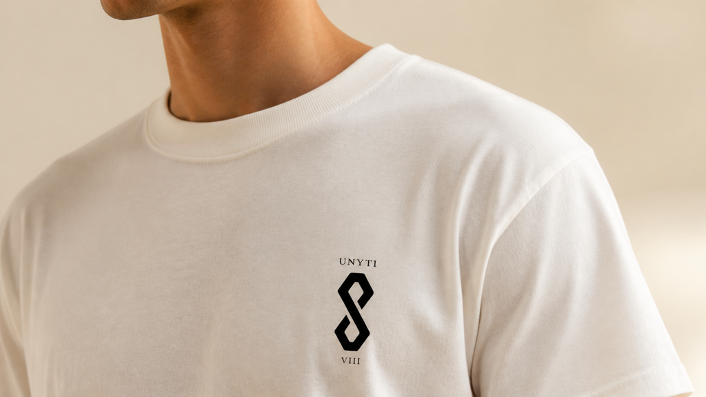 UNYTI EIGHT VIII - T-shirt régulier - Blanc