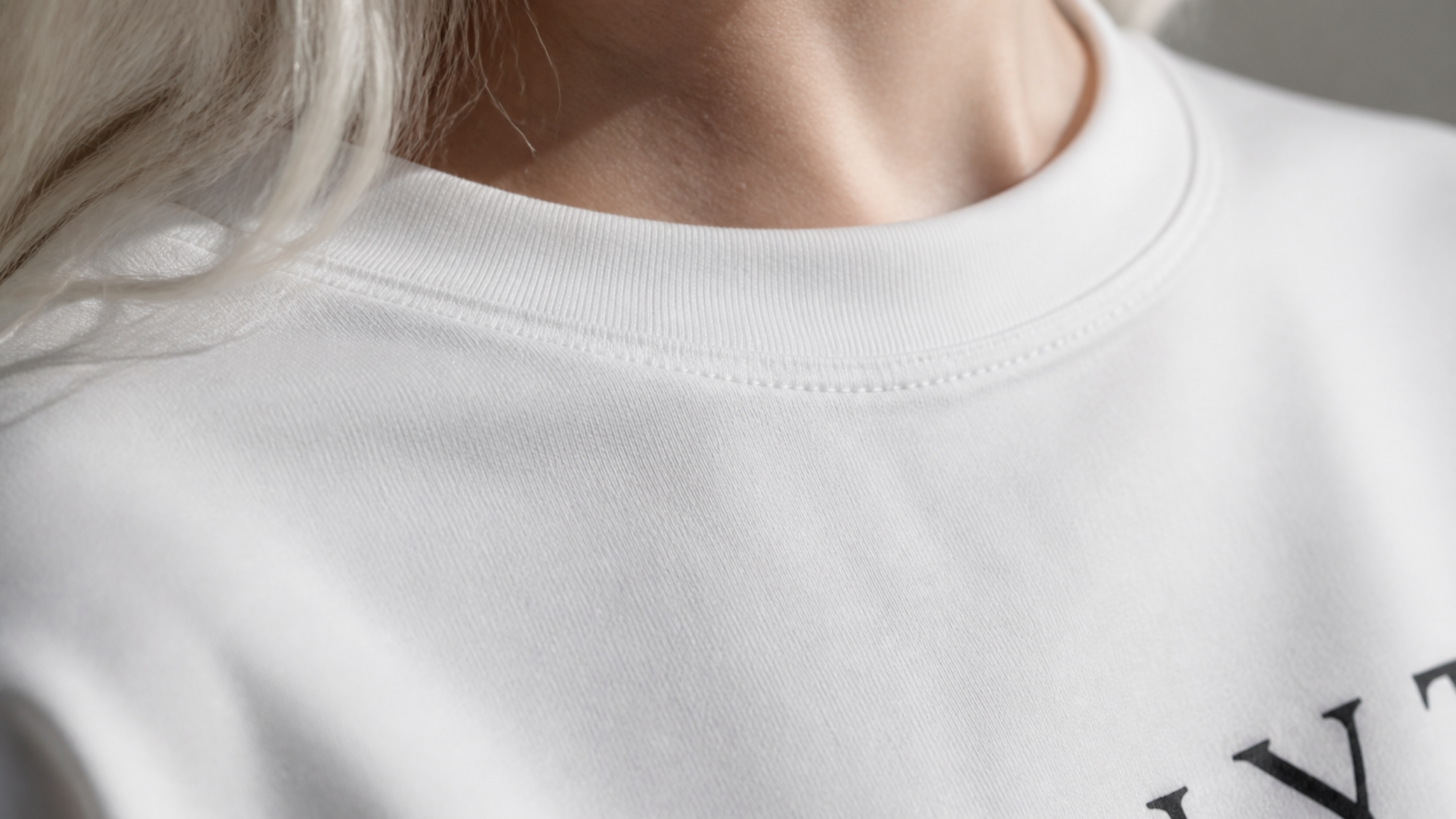 UNYTI PARIS T-shirt regular Blanc