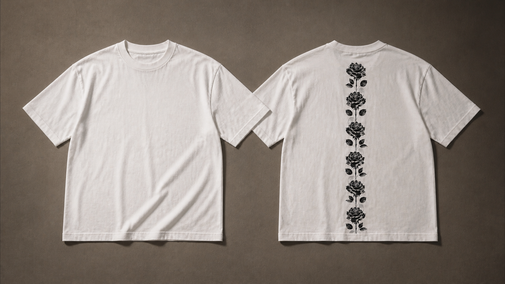 UNYTI BLVCK ROSE  T-shirt Blanc