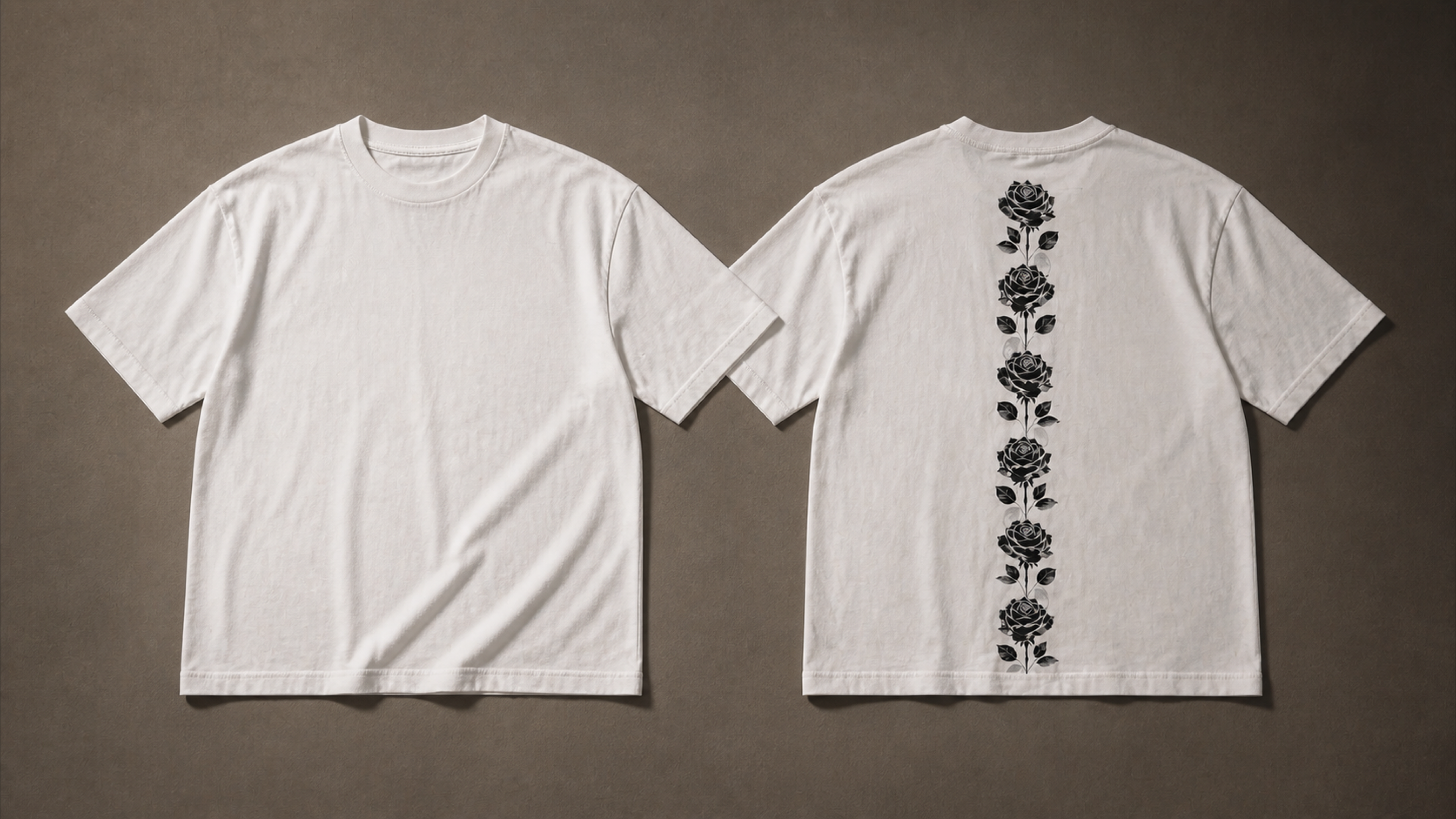 UNYTI BLVCK ROSE  T-shirt Blanc