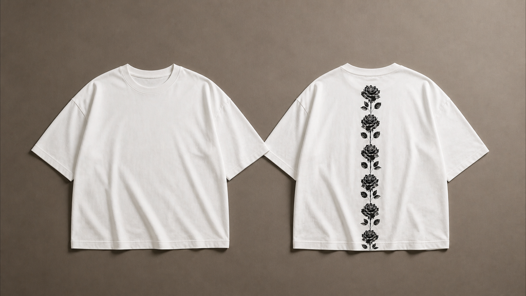 UNYTI BLVCK ROSE Oversize Blanc
