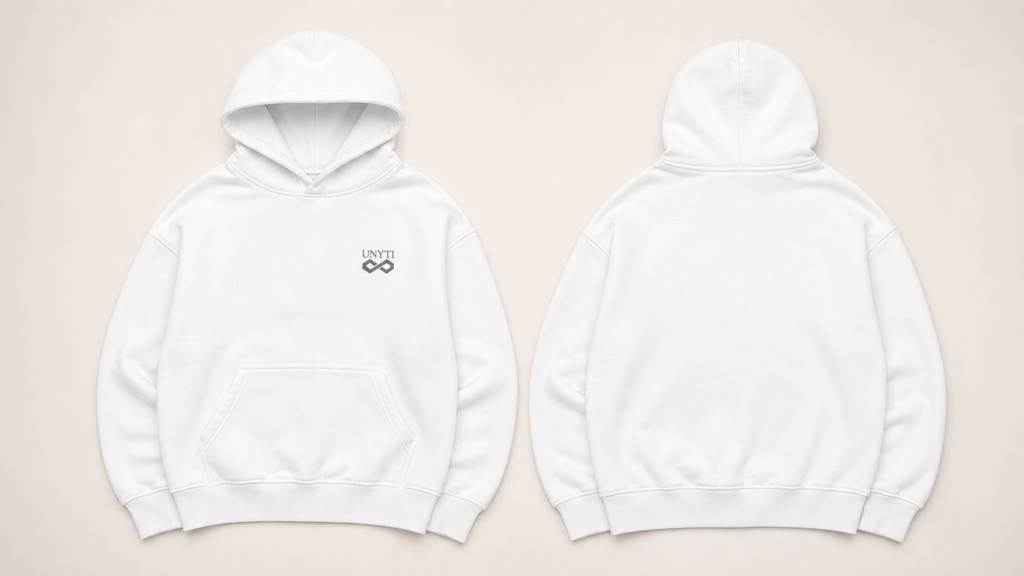 UNYTI INFINYTI  - Hoodie Premium Blanc