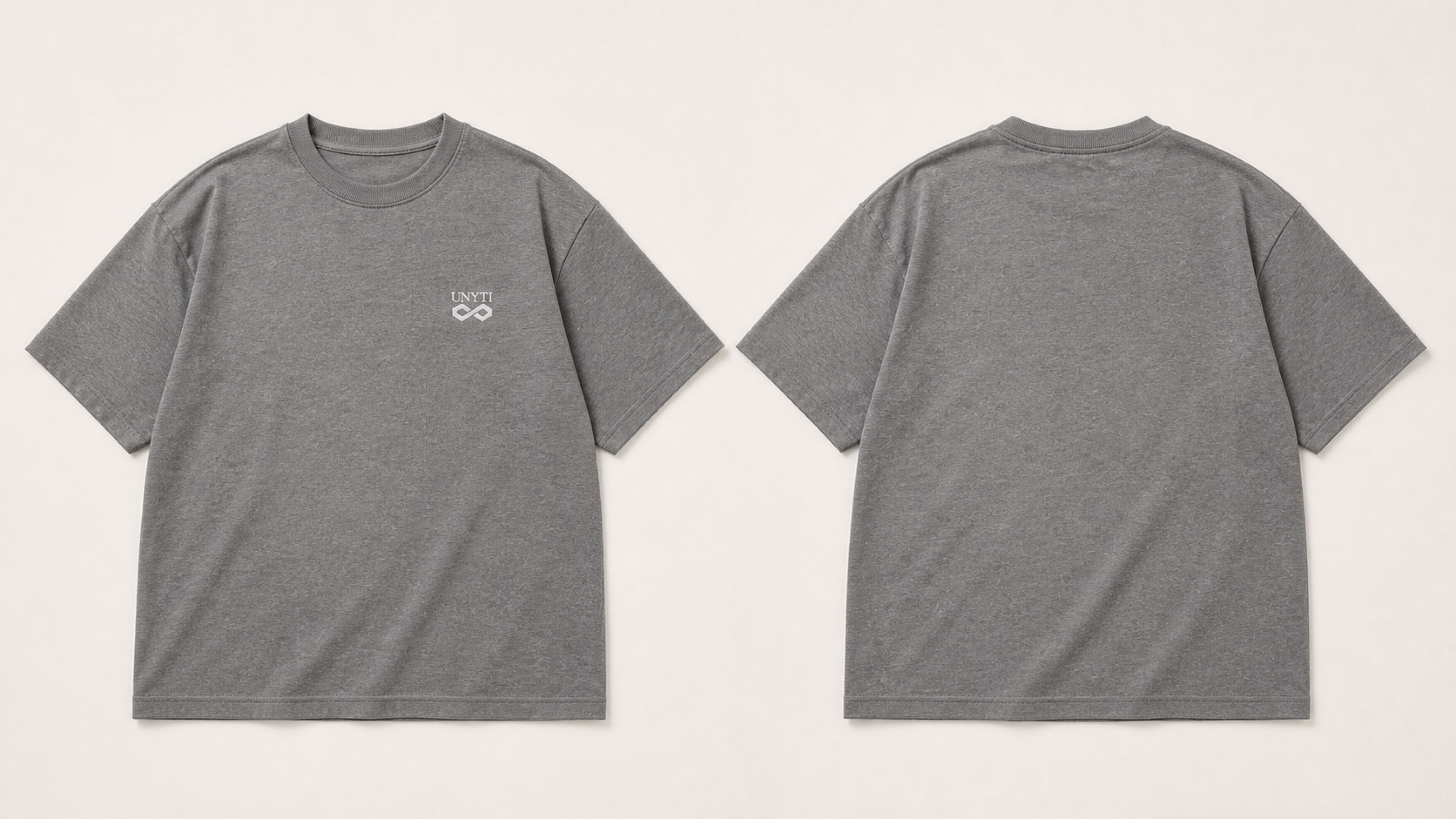 UNYTI INFINYTI T-shirt gris