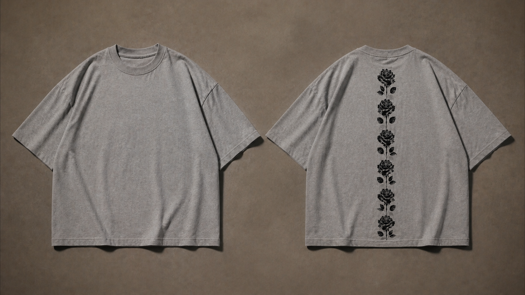 UNYTI BLVCK ROSE  Oversize Gris