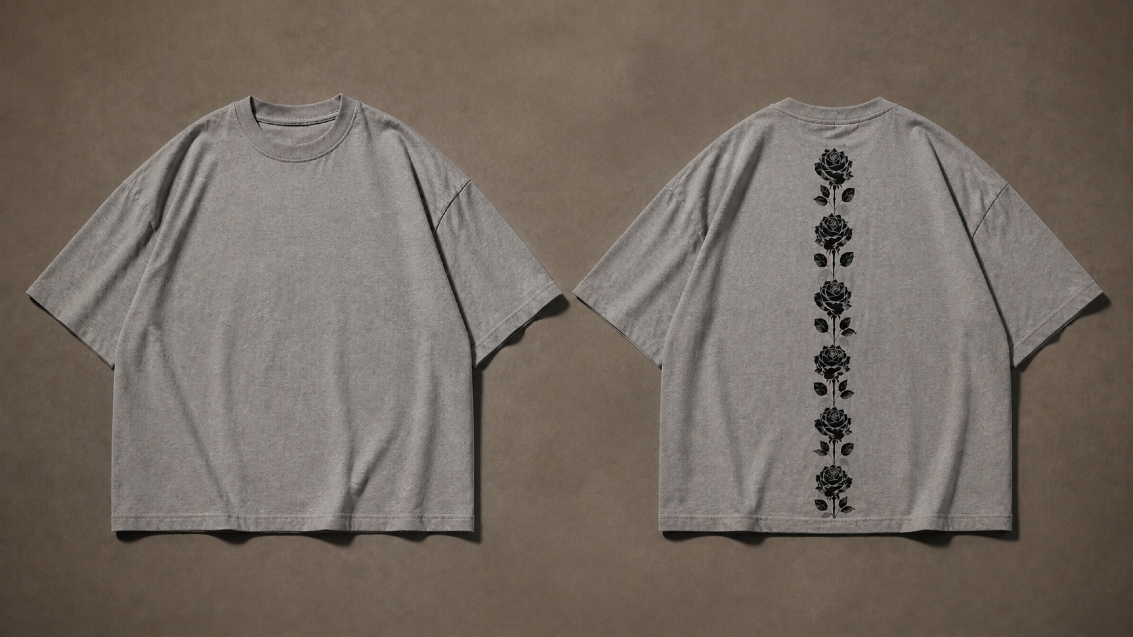 UNYTI BLVCK ROSE  Oversize Gris