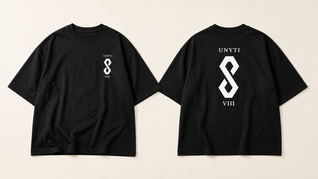 UNYTI EIGHT VIII - Oversize - Noir