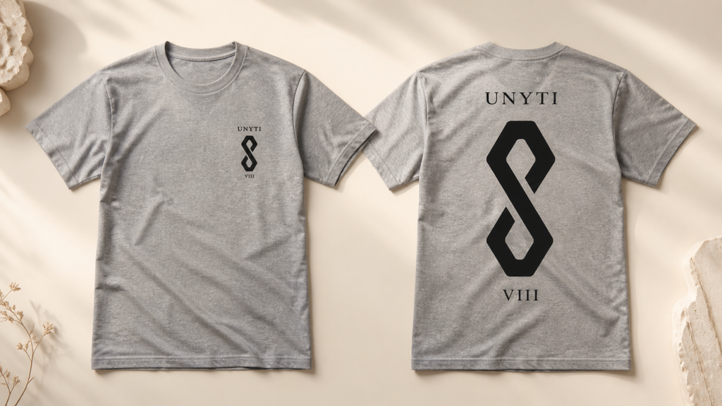 UNYTI EIGHT VIII - T-shirt régulier - Gris