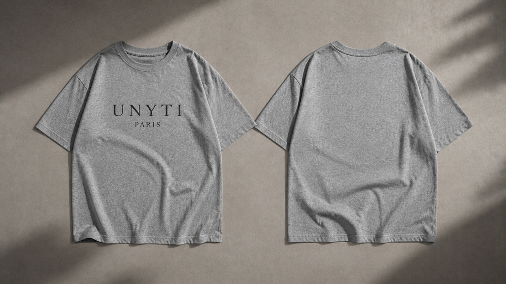 UNYTI PARIS T-shirt regular Gris