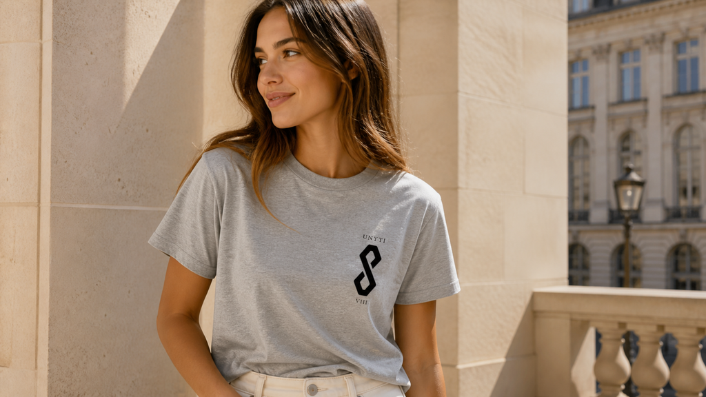 UNYTI EIGHT VIII - T-shirt régulier - Gris