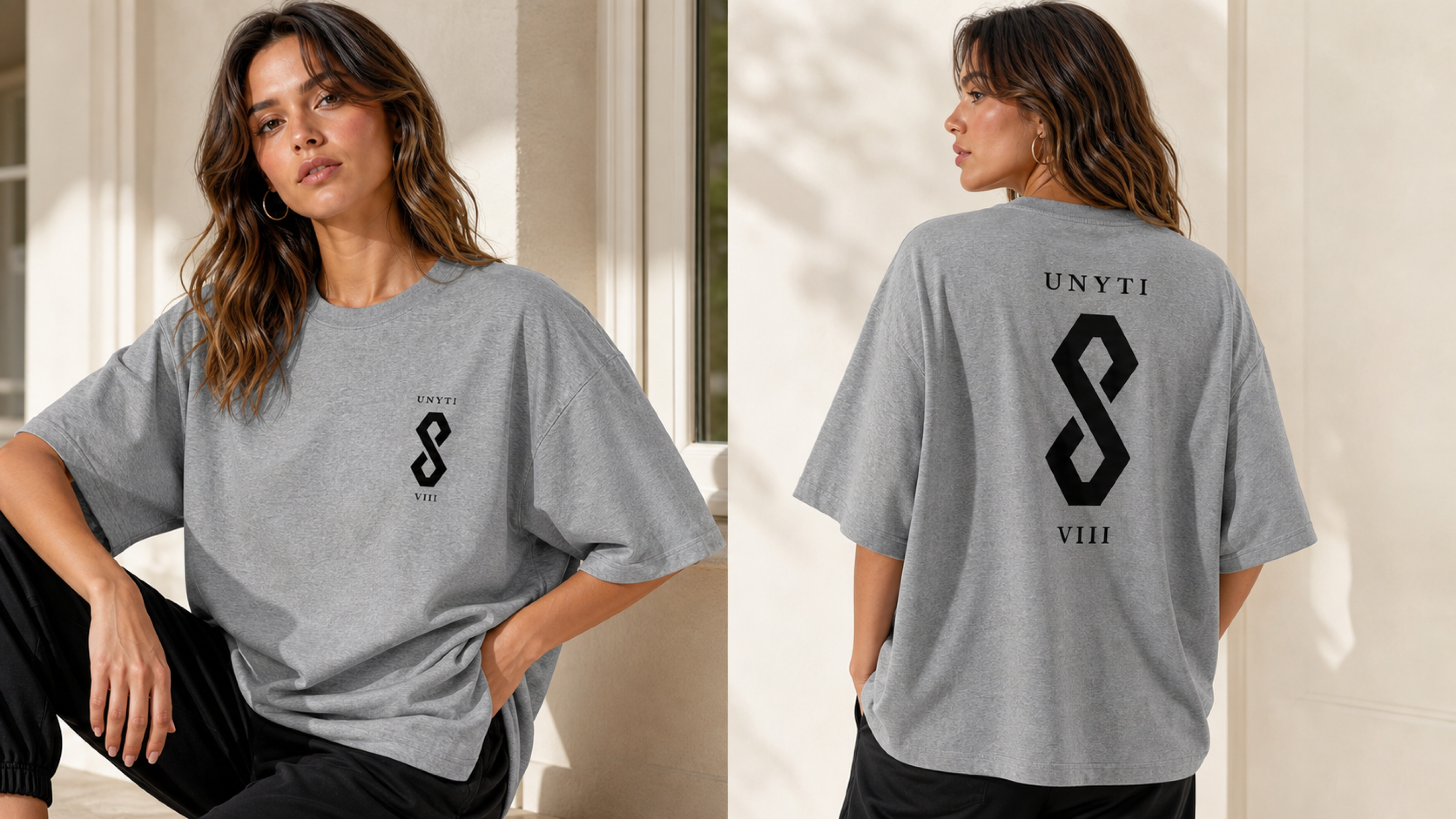 UNYTI EIGHT VIII - Oversize - Gris