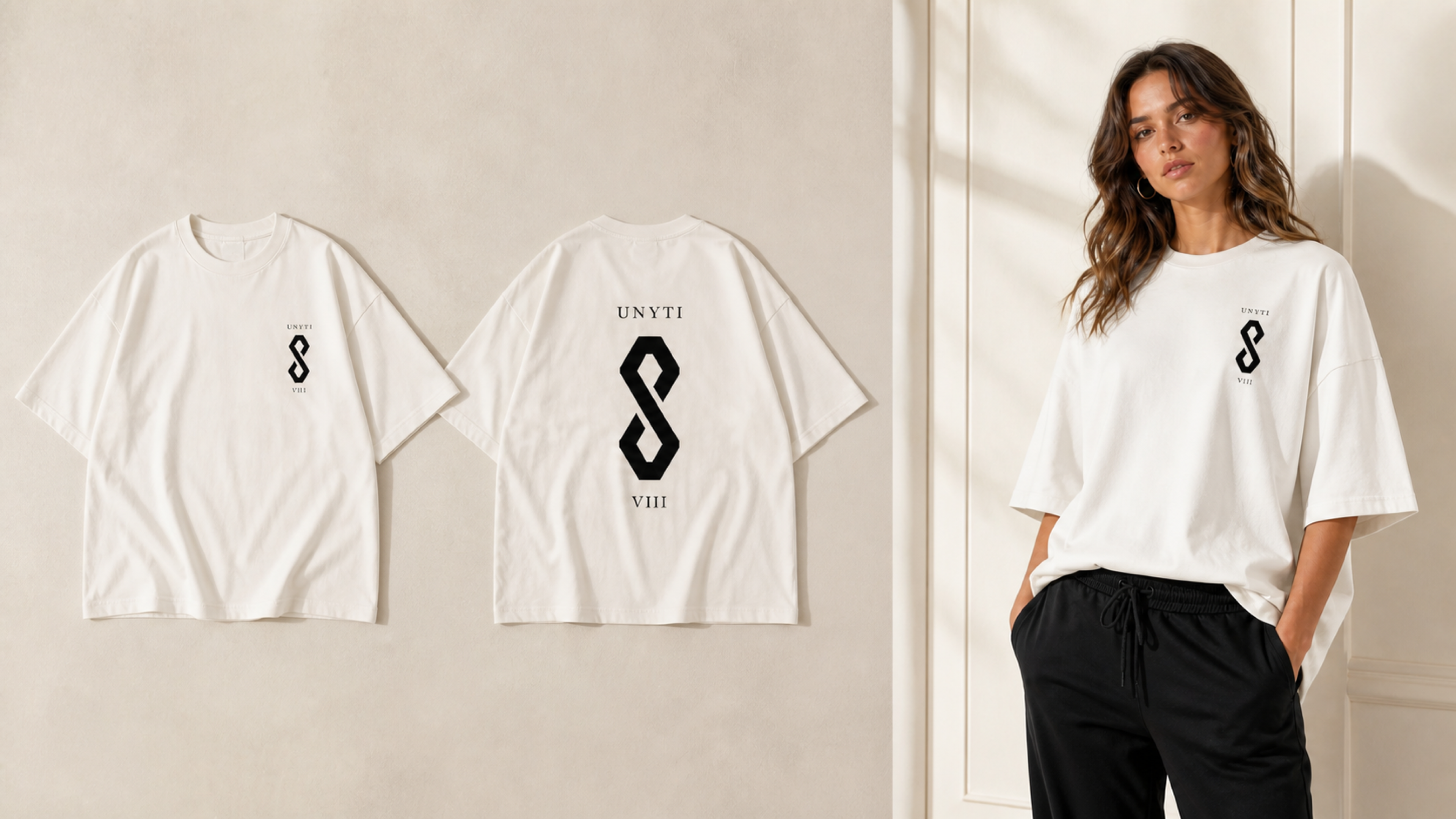 UNYTI EIGHT VIII - Oversize - Blanc