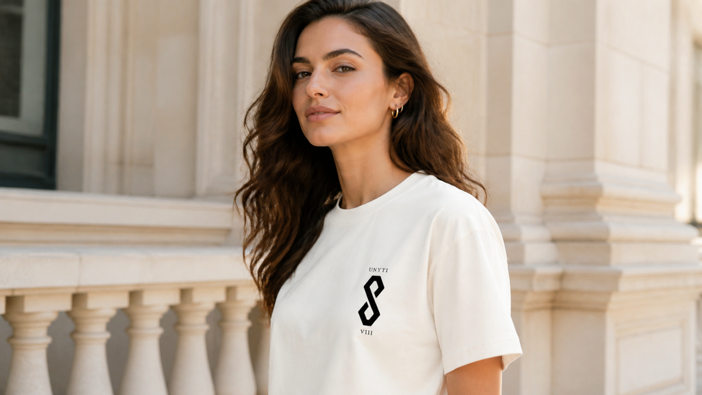 UNYTI EIGHT VIII - T-shirt régulier - Blanc