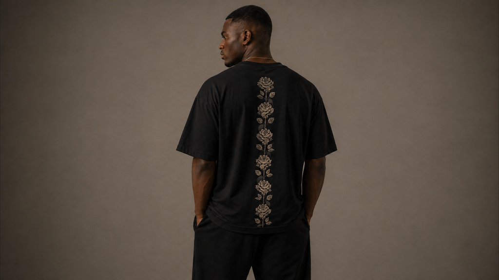 UNYTI BLVCK ROSE Oversize Noir