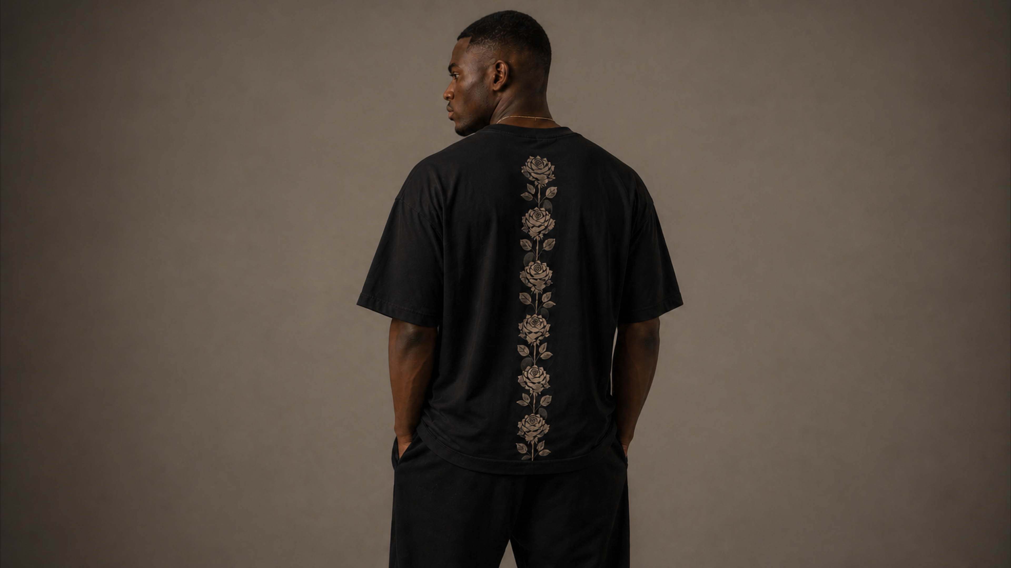 UNYTI BLVCK ROSE Oversize Noir